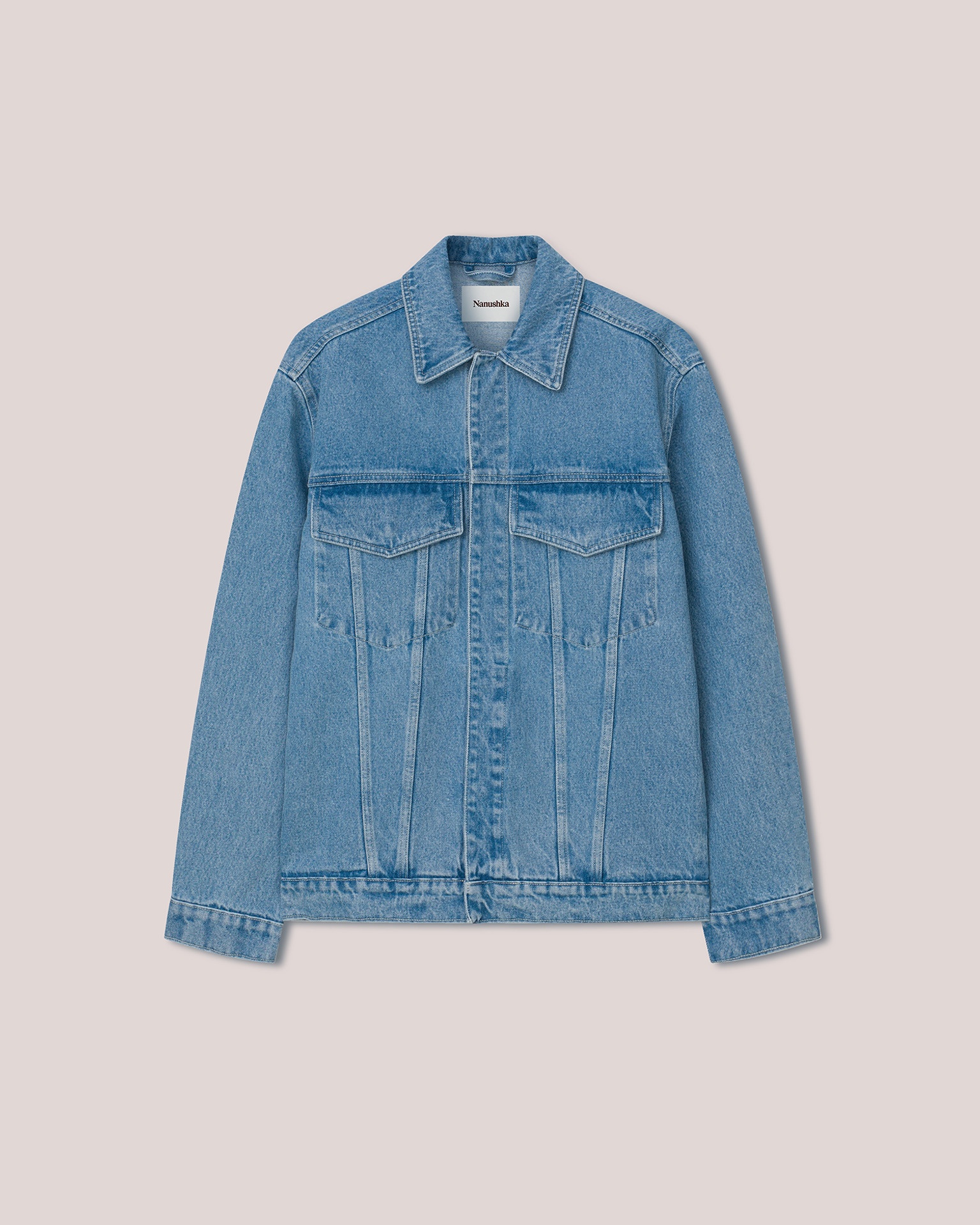 GAGE - Upcycled denim jacket - Light Wash - 1