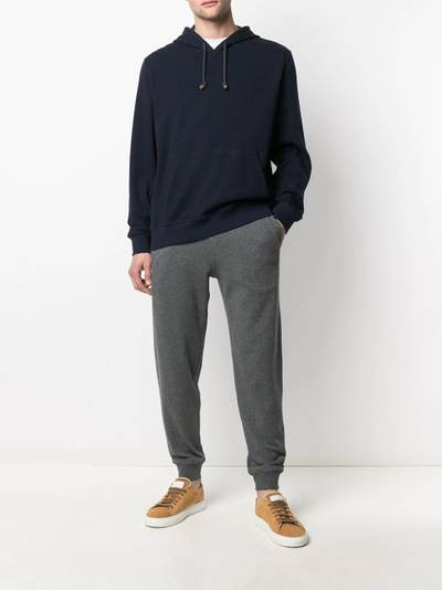 Brunello Cucinelli pullover drawstring-hood hoodie outlook