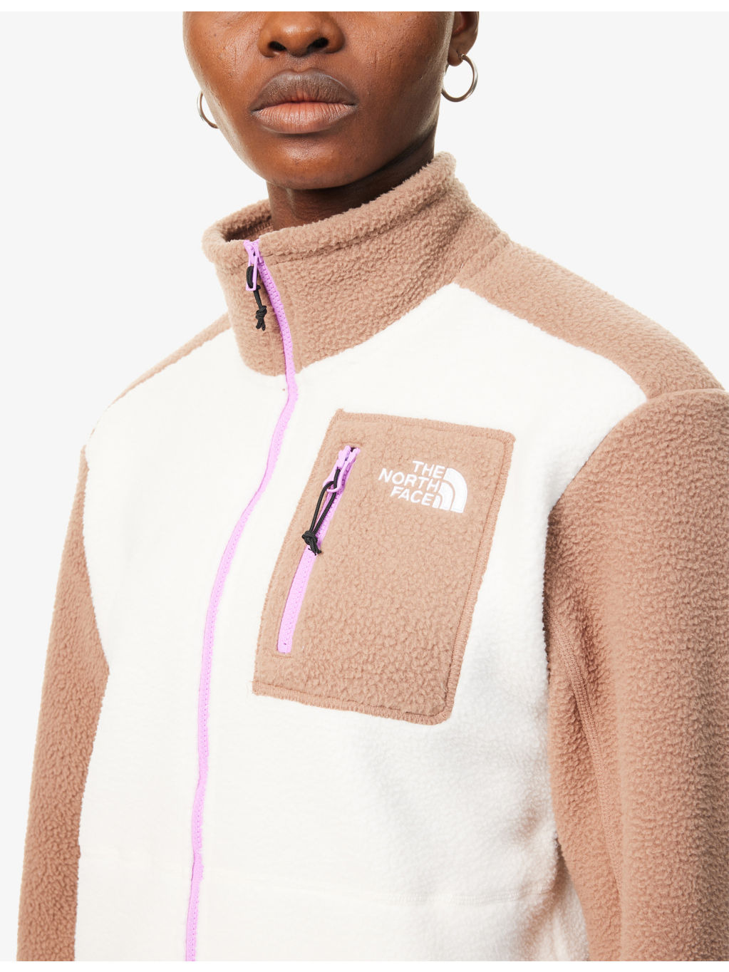 Yumiori Logo-Branded Fleece Jacket - 5
