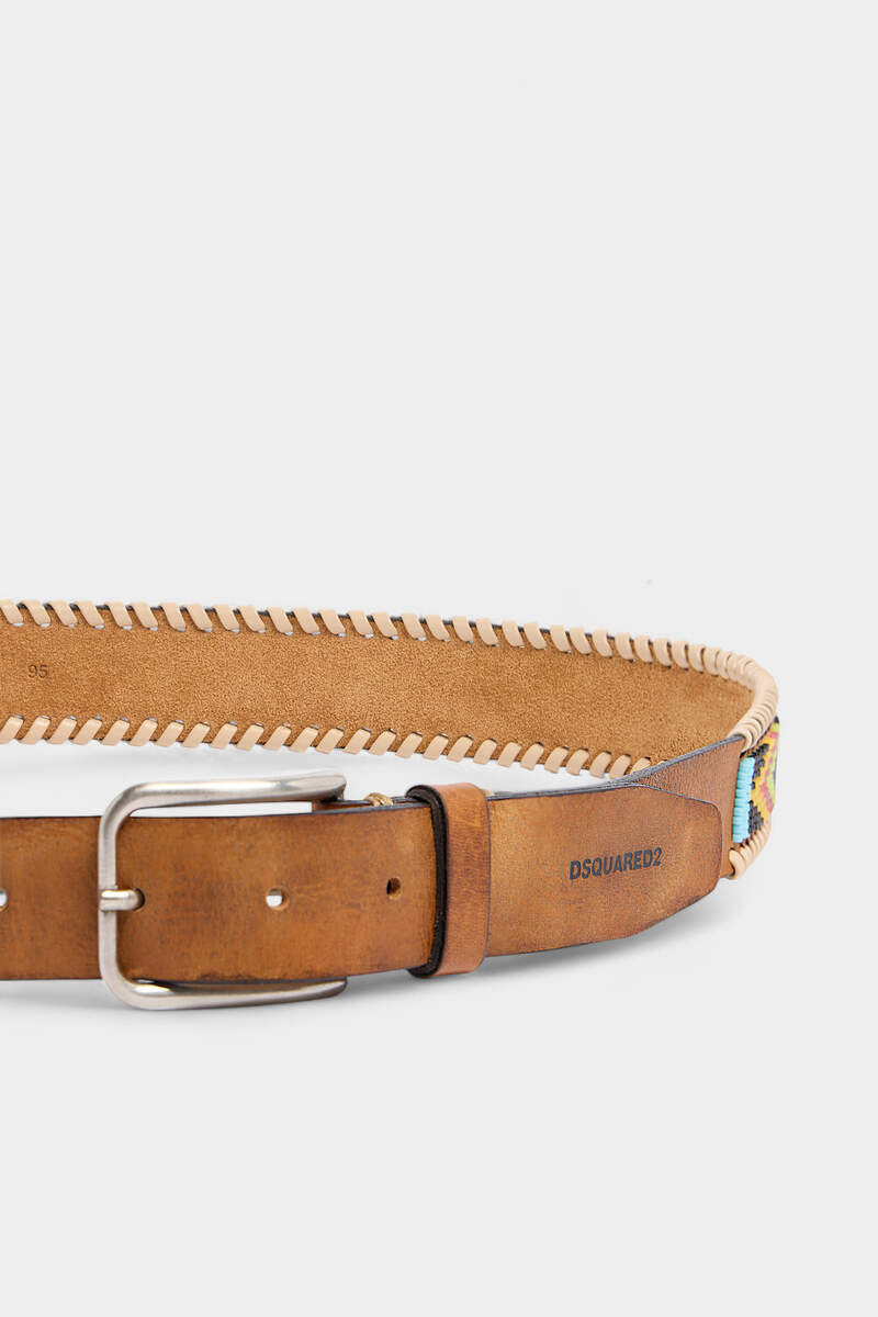 BRAIDS & BEADS BUCKLE BELT 3