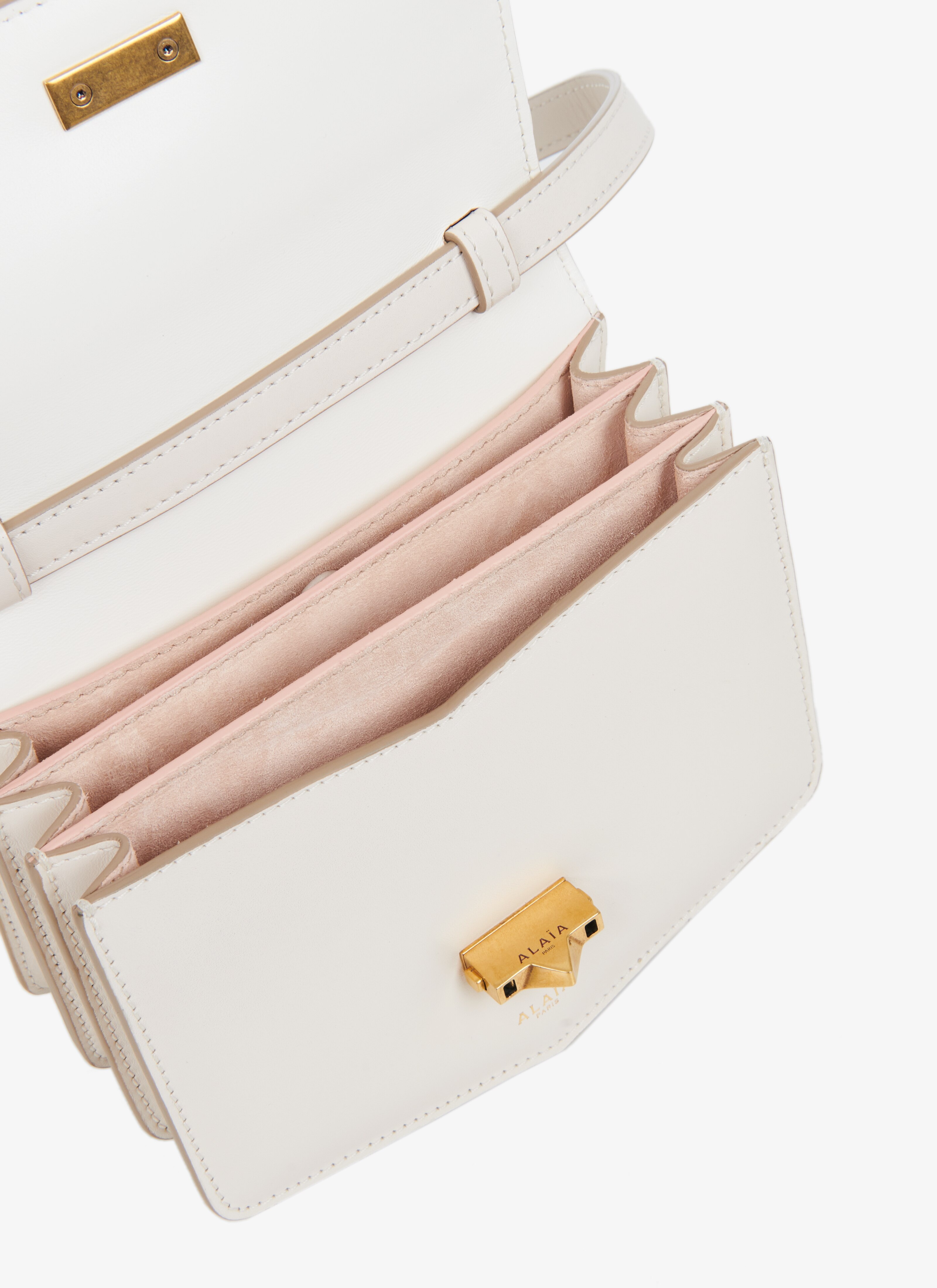 Alaïa LE PAPA SMALL BAG IN CALFSKIN | REVERSIBLE