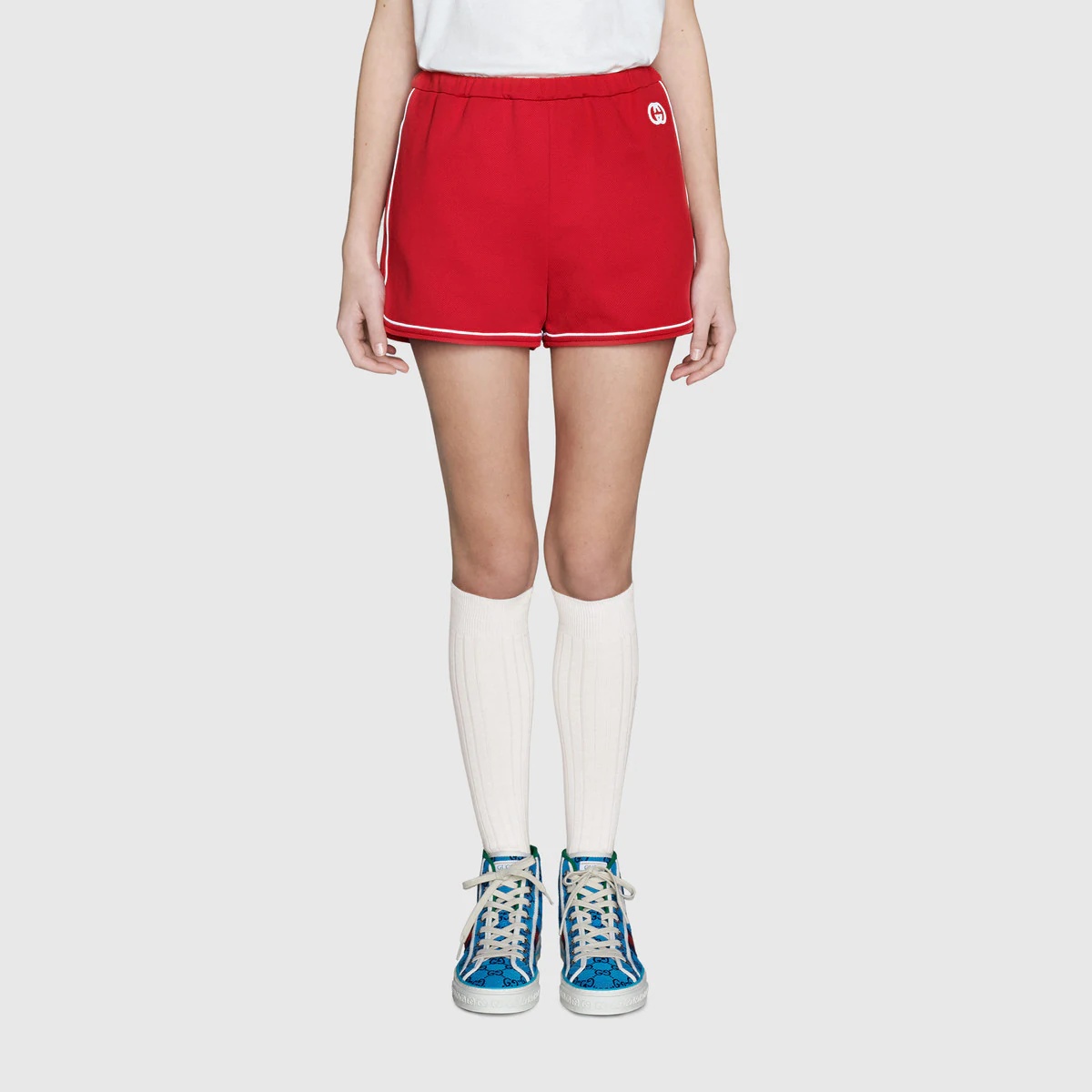 Interlocking G jersey shorts - 3