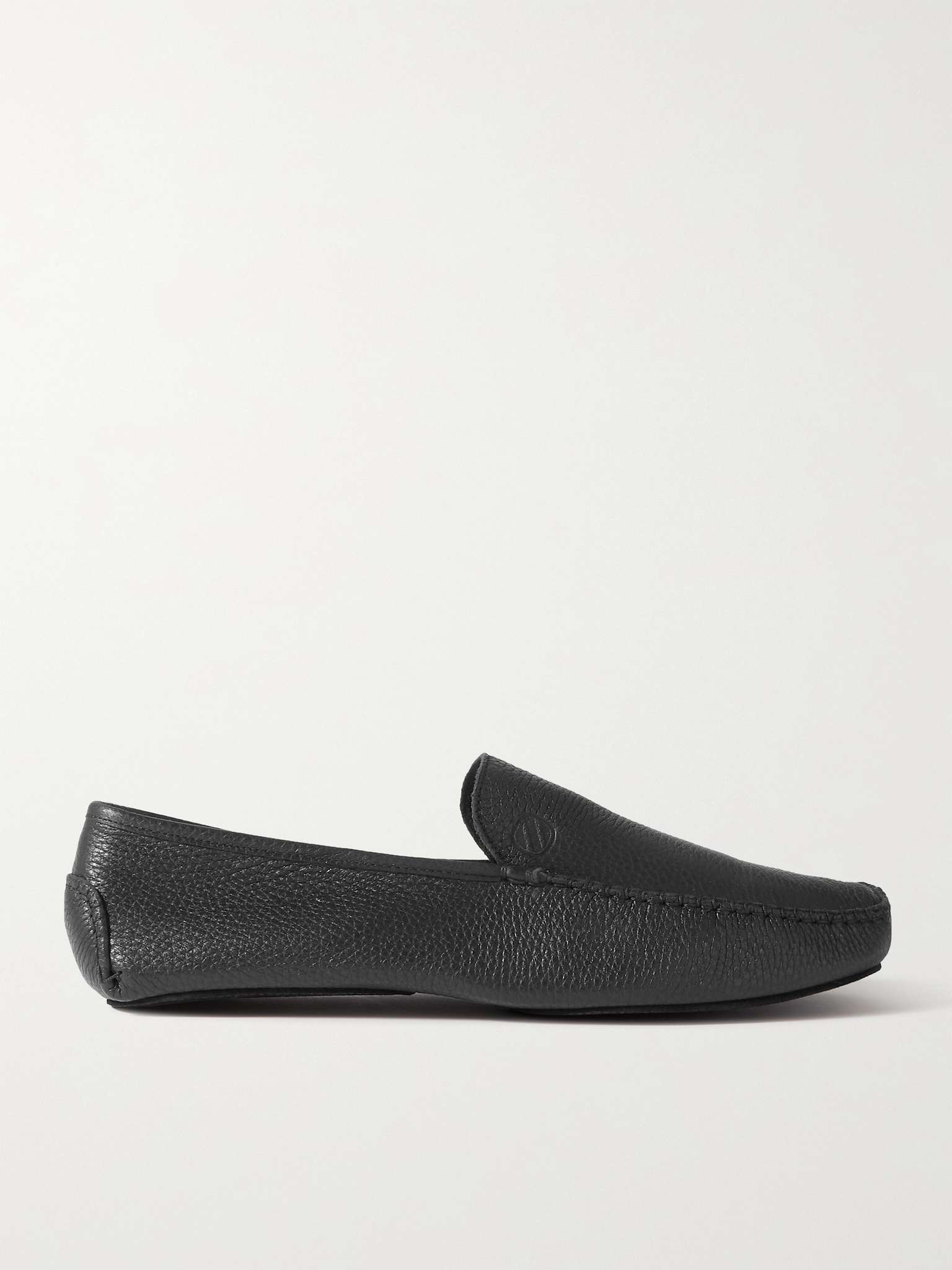 Full-Grain Leather Slippers - 1