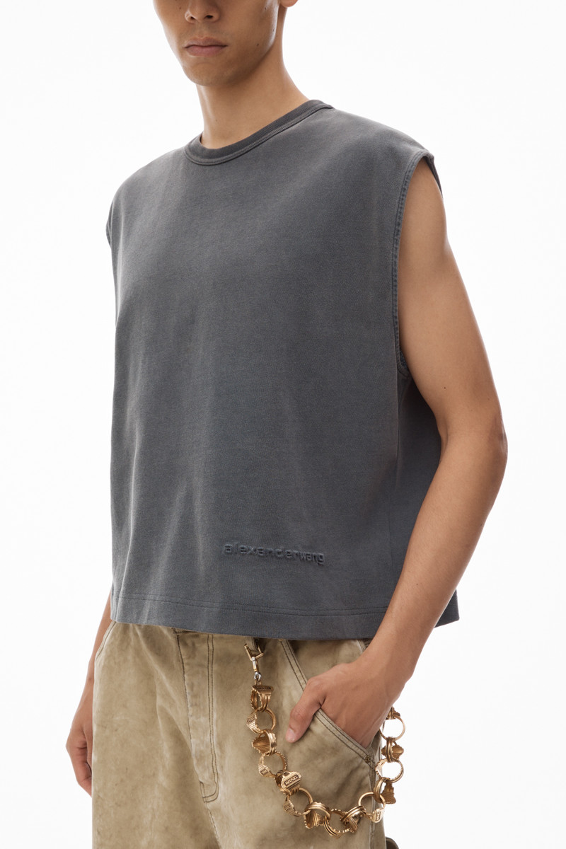 Men's Muscle Tank in Cotton Jersey 3