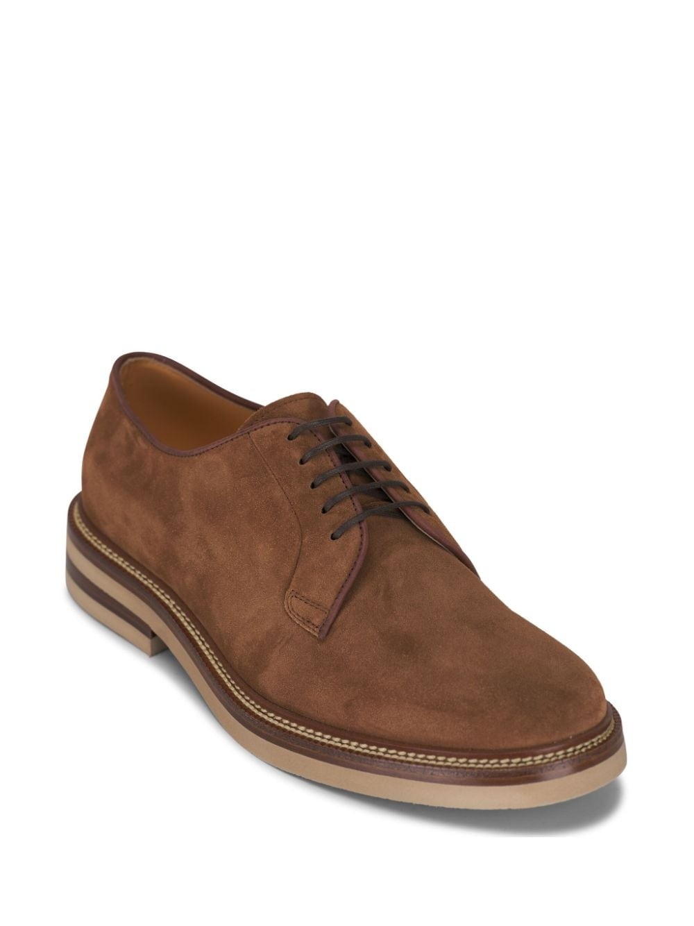 suede derby shoes - 2