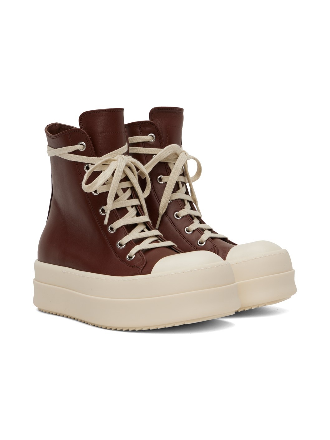 Burgundy Mega Bumper Sneakers - 4