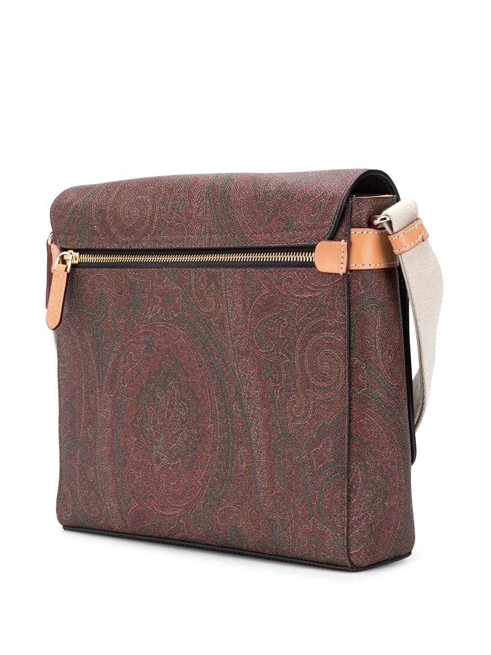 Paisley buckle-fastening shoulder bag - 3