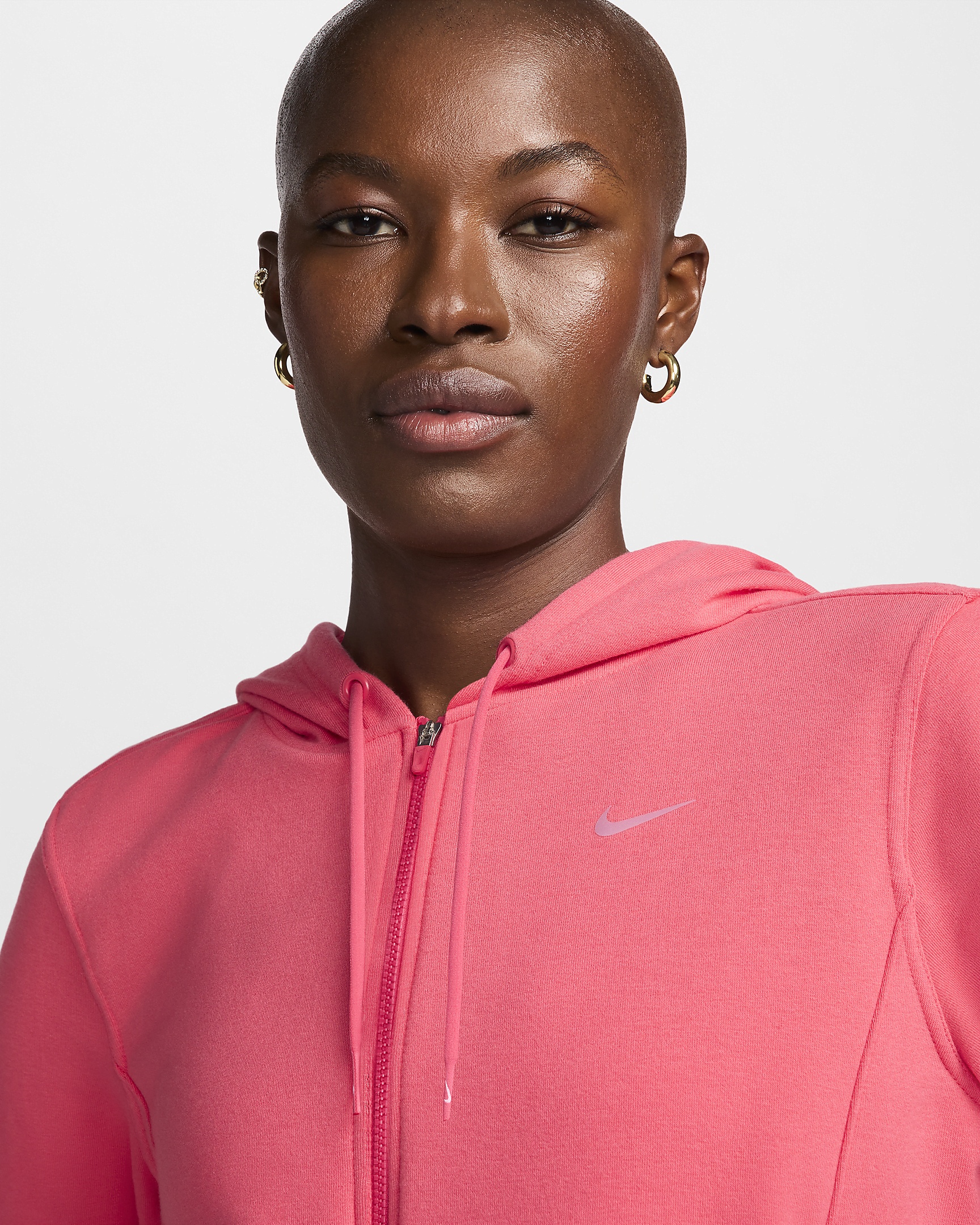 Nike Dri-FIT One Women's Full-Zip French Terry Hoodie - 3