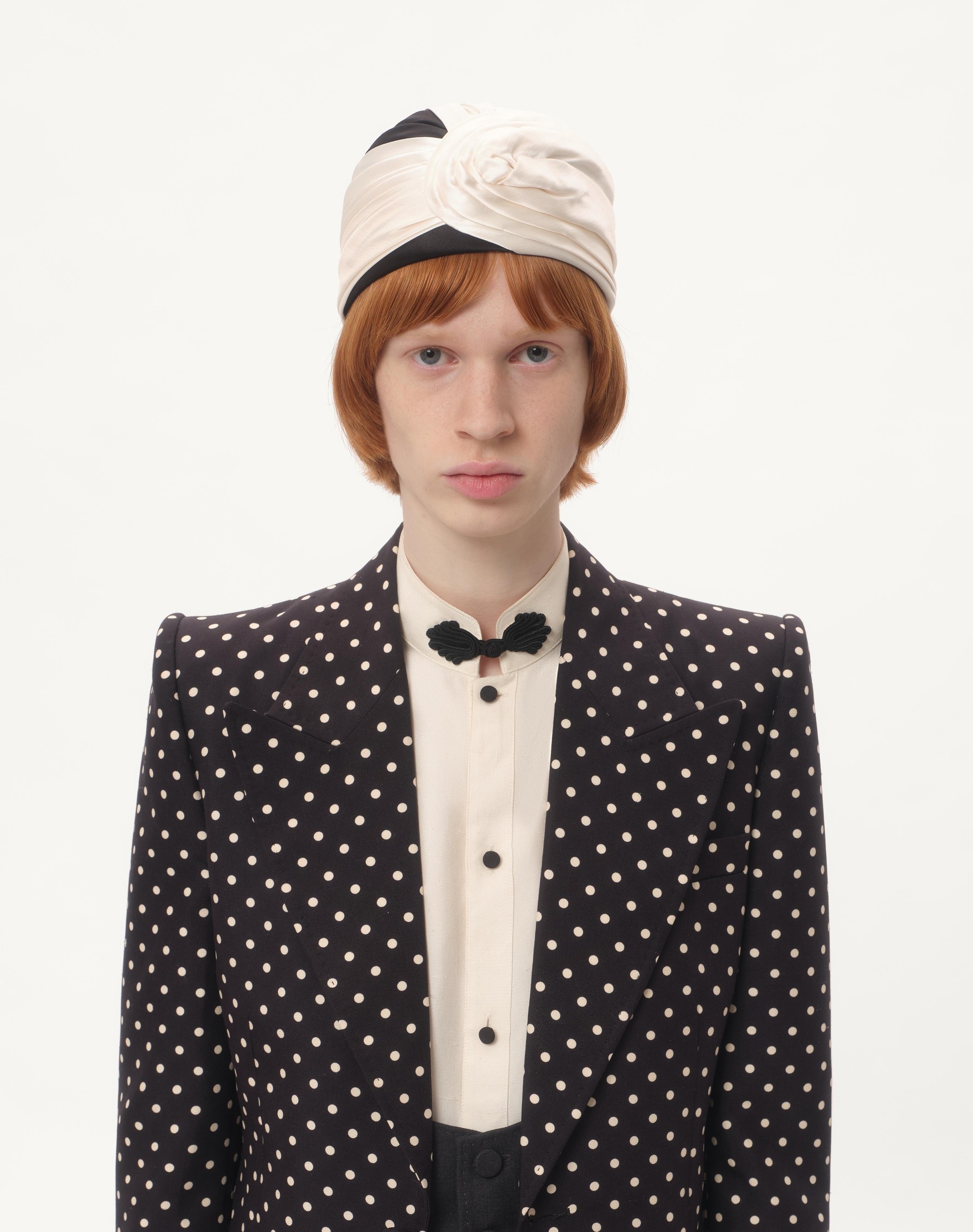 SINGLE-BREASTED SHANTUNG SILK JACKET WITH PLUSDEPOIS PRINT - 5