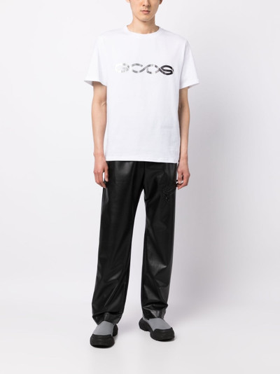 GCDS logo-print cotton T-shirt outlook