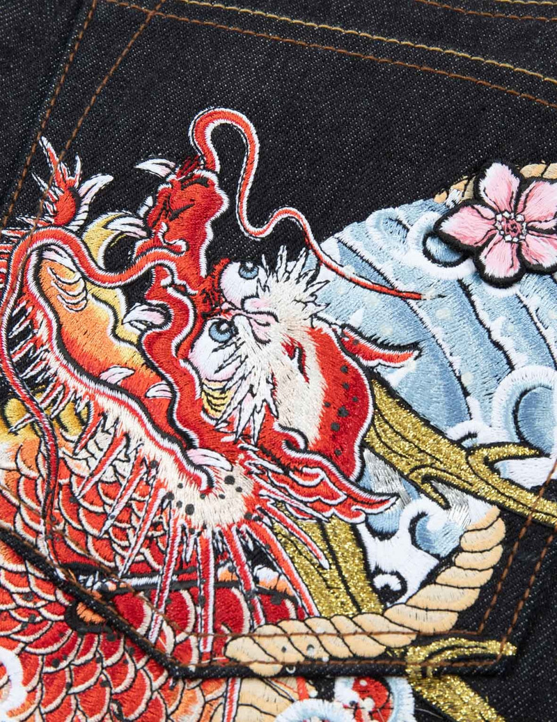 2024 LIMITED EDITION “YEAR OF THE DRAGON” REGULAR FIT DENIM JEANS #2008 8