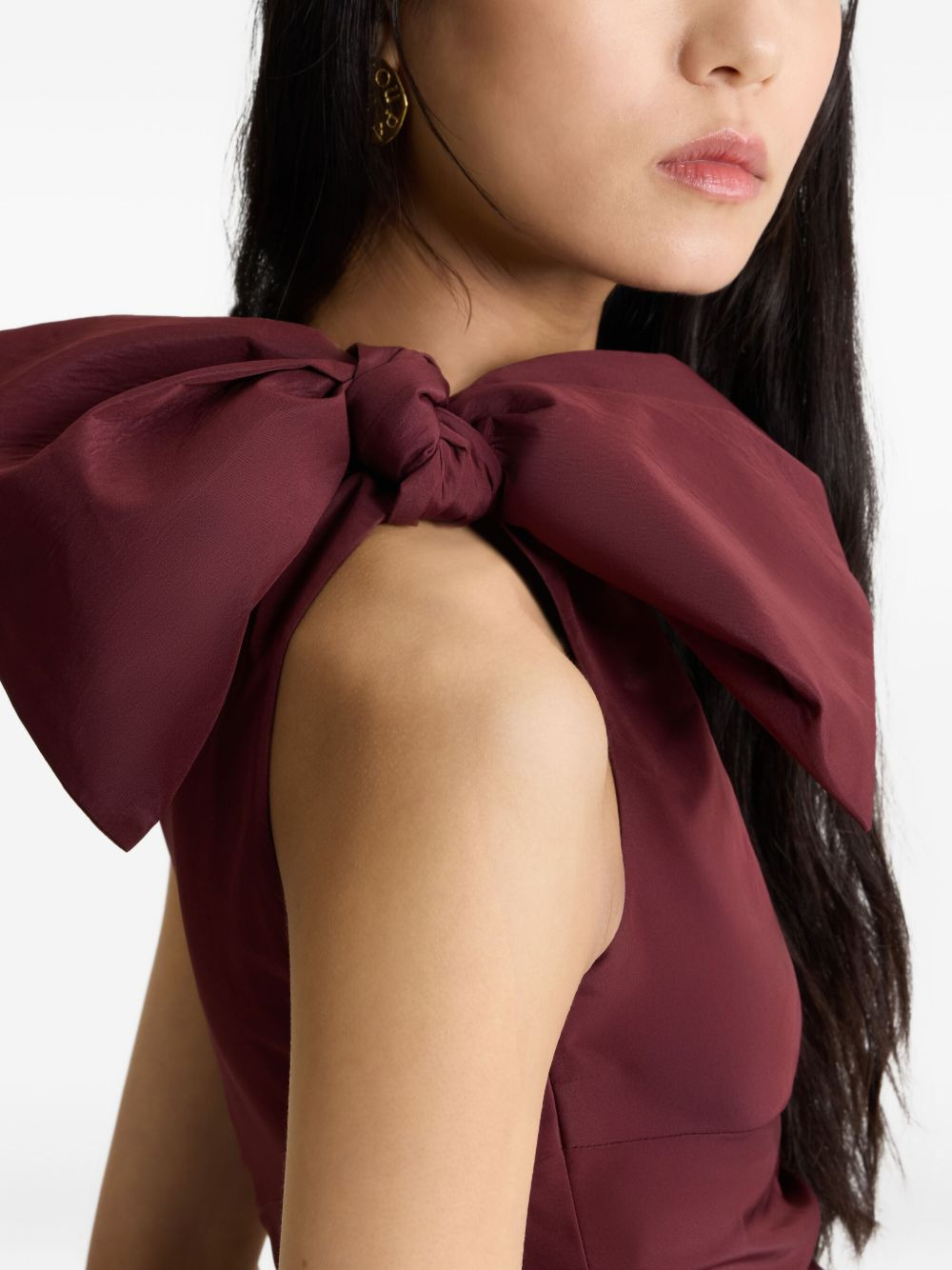 one-shoulder mini dress - 4