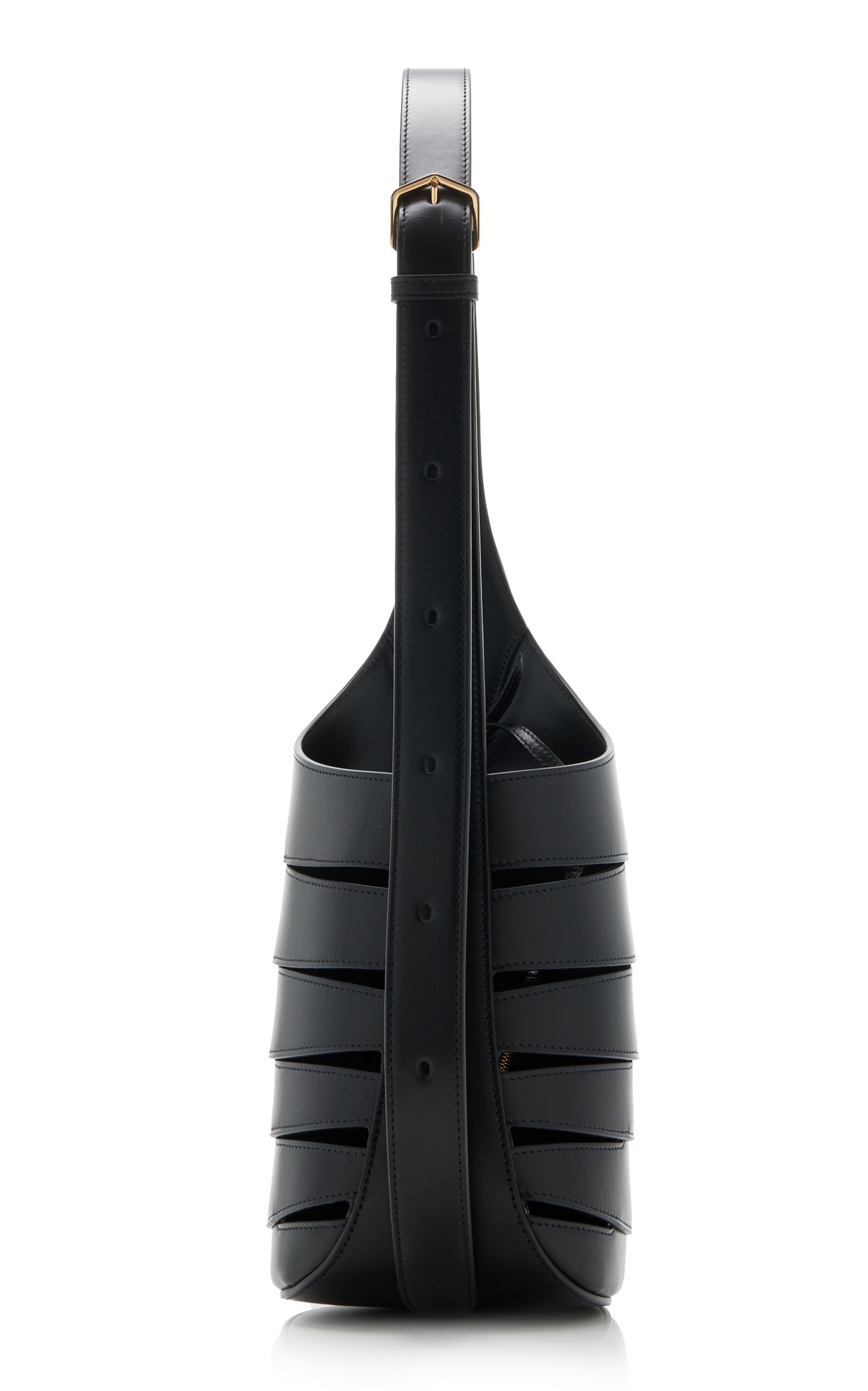 送料関税込★ALAIA★バベル スモールレザーショルダーバッグ ALAIA】Babel Small レザーショルダーバッグ ブラウン