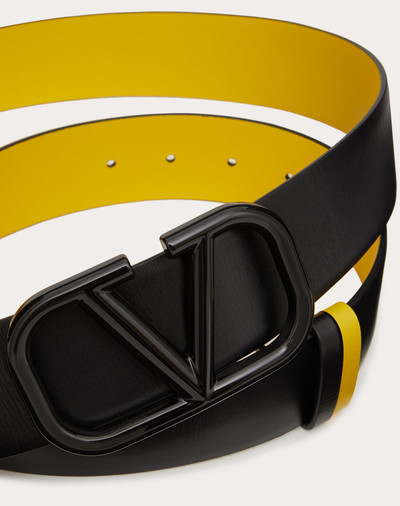 Valentino VLogo Signature Reversible Calfskin Belt 40 MM outlook