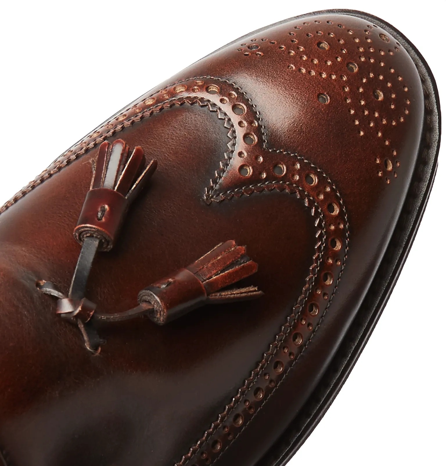 Leather Tasselled Loafers - 7