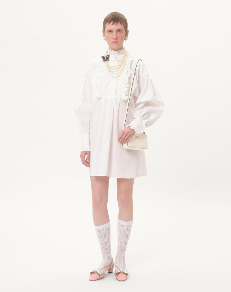 VALENTINO GARAVANI ALLTIME MINI SHOULDER BAG IN GRAINY CALFSKIN 2