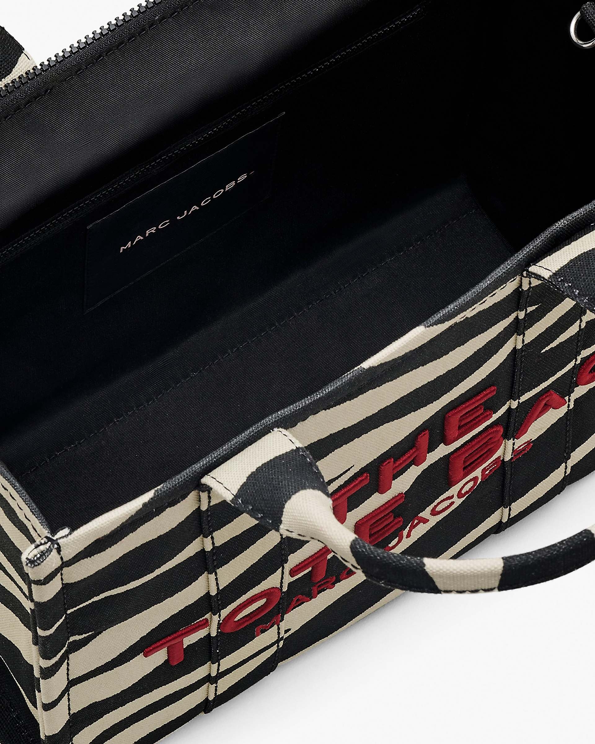 THE ZEBRA CANVAS MEDIUM TOTE BAG - 7