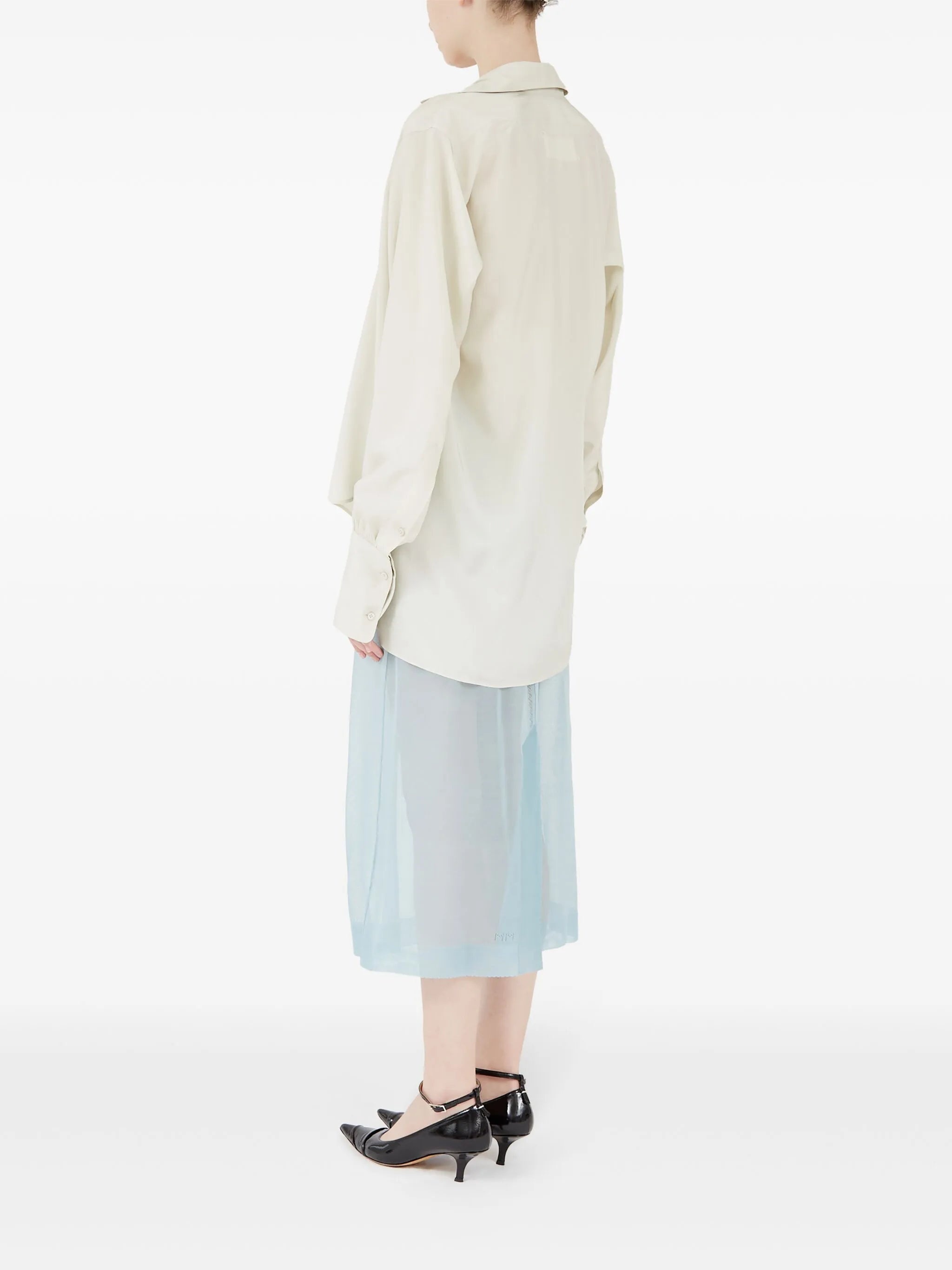 Long-sleeve Buttoned Shirt - 3