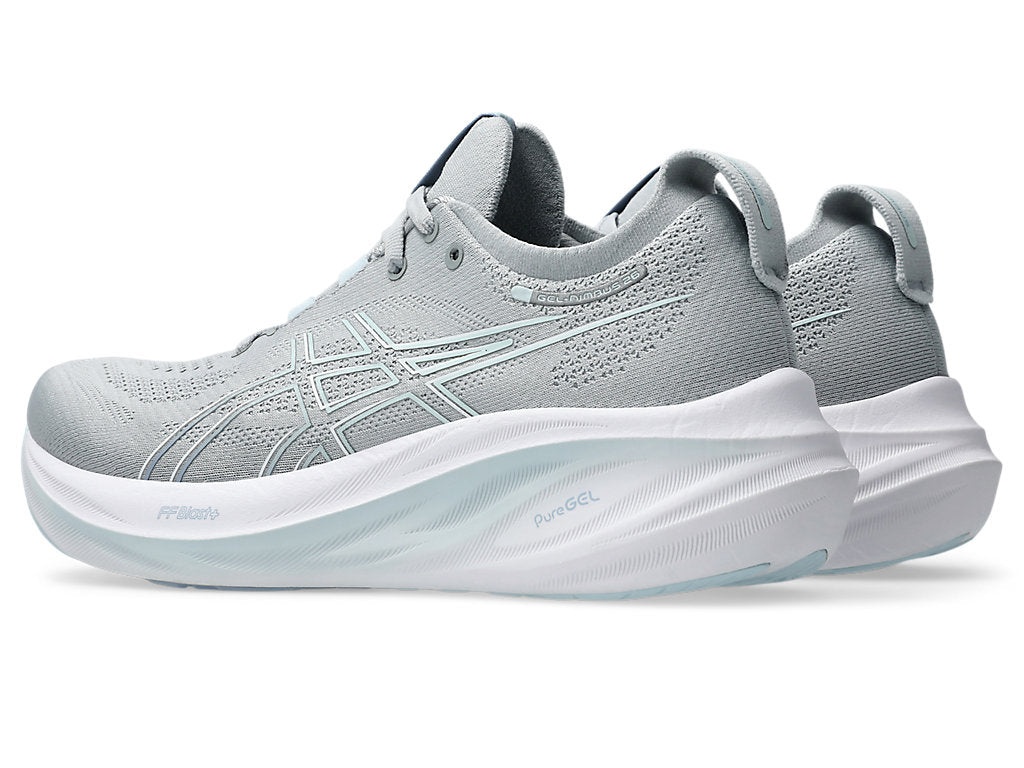 (WMNS) ASICS GEL-NIMBUS 26 Sneakers 'Grey White' 1012B601-022 - 4