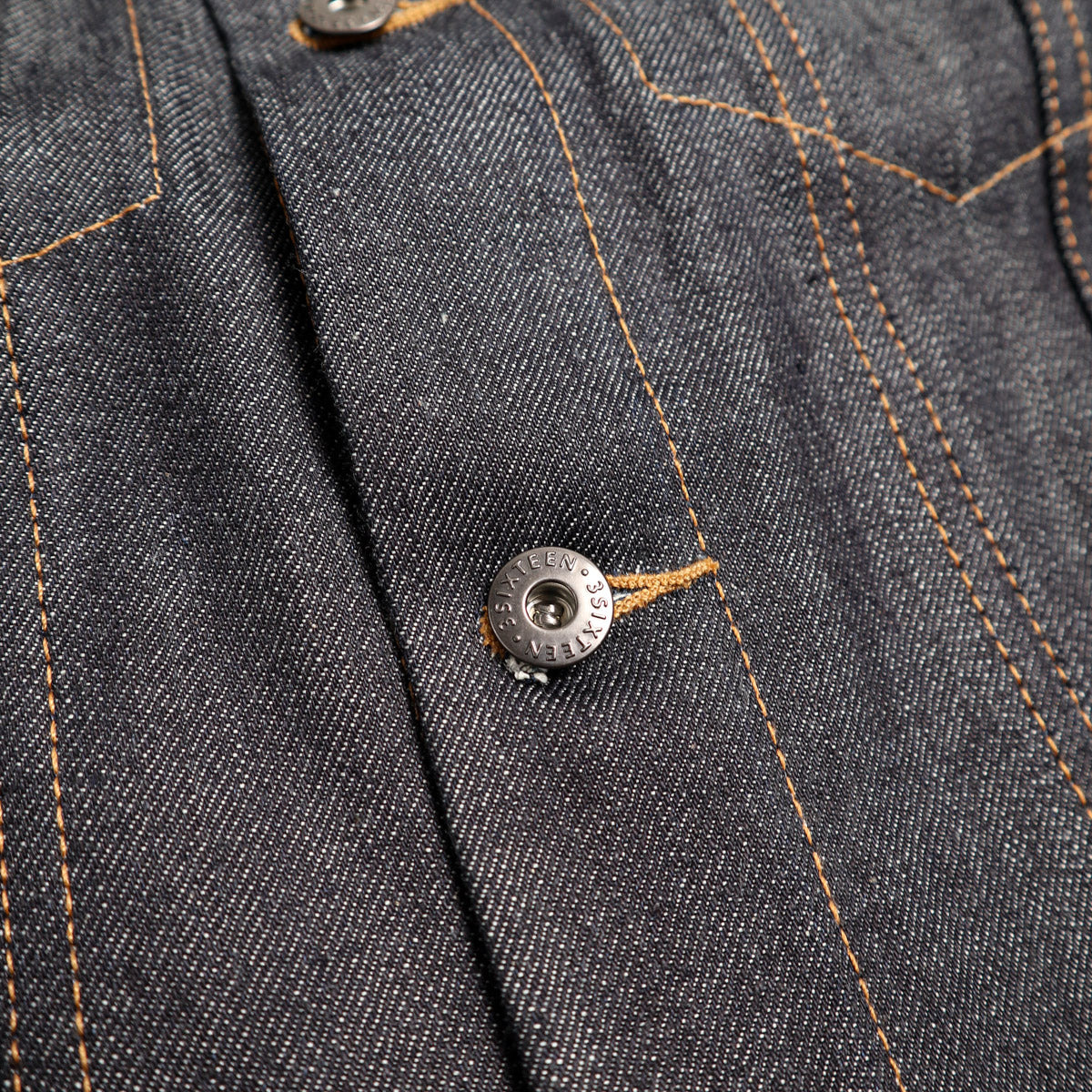 DJ-100x Type 3s Denim Jacket Indigo Selvedge - 6