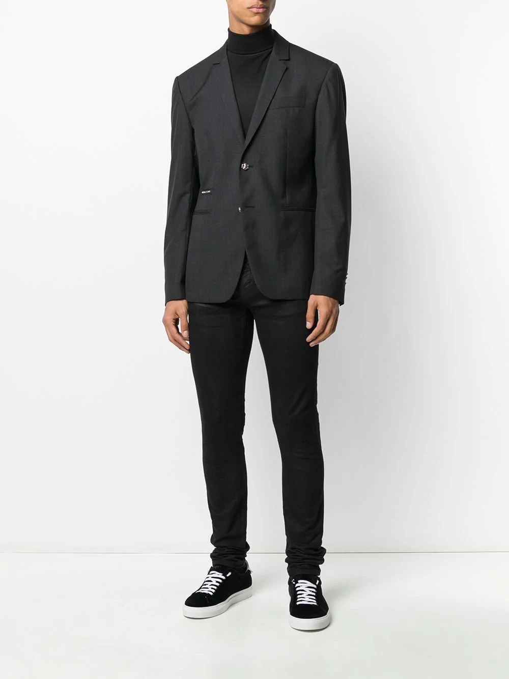 Istitutional single-breasted tailored blazer - 2