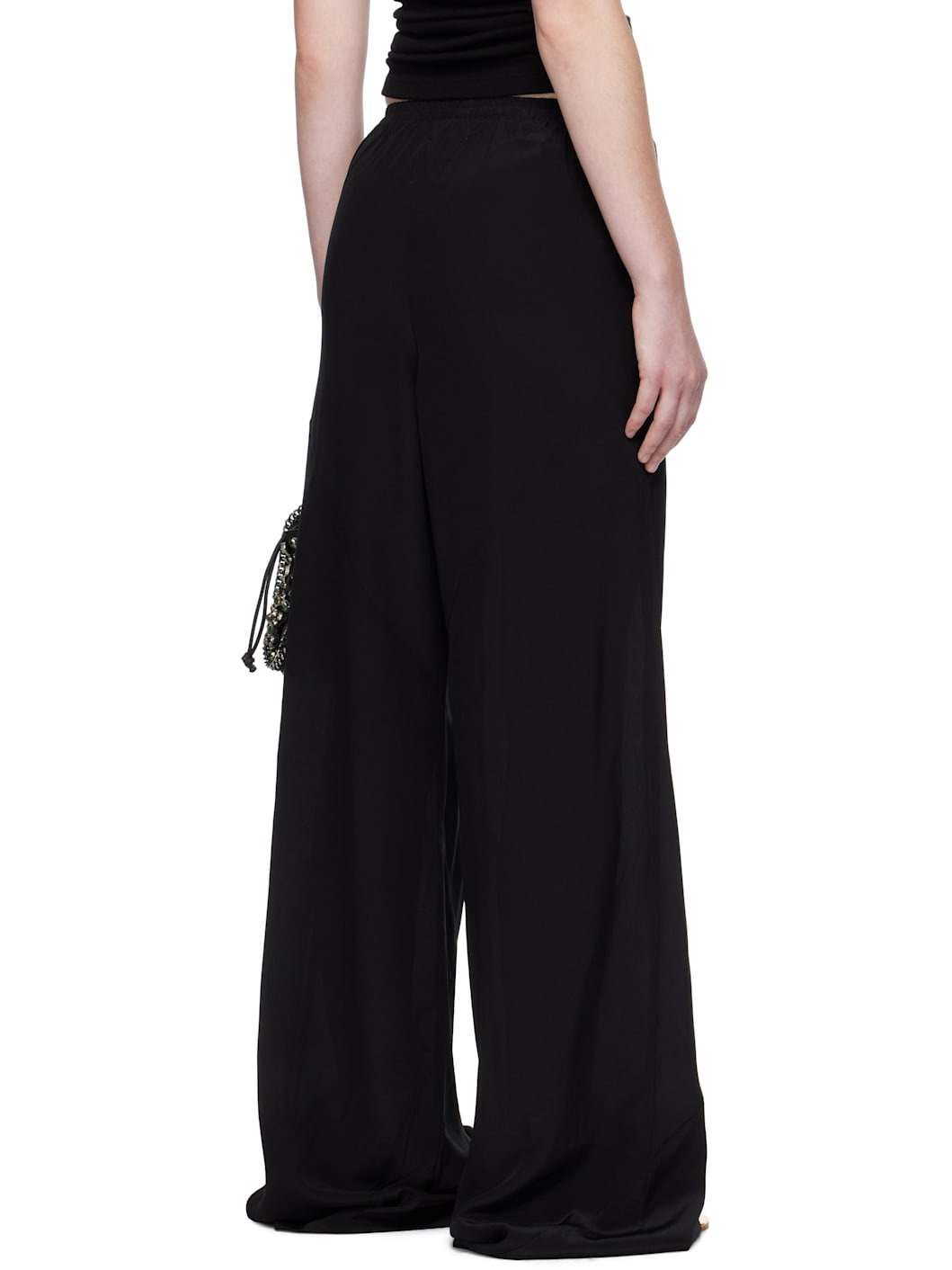 Black Elemental Bias Lounge Pants - 3