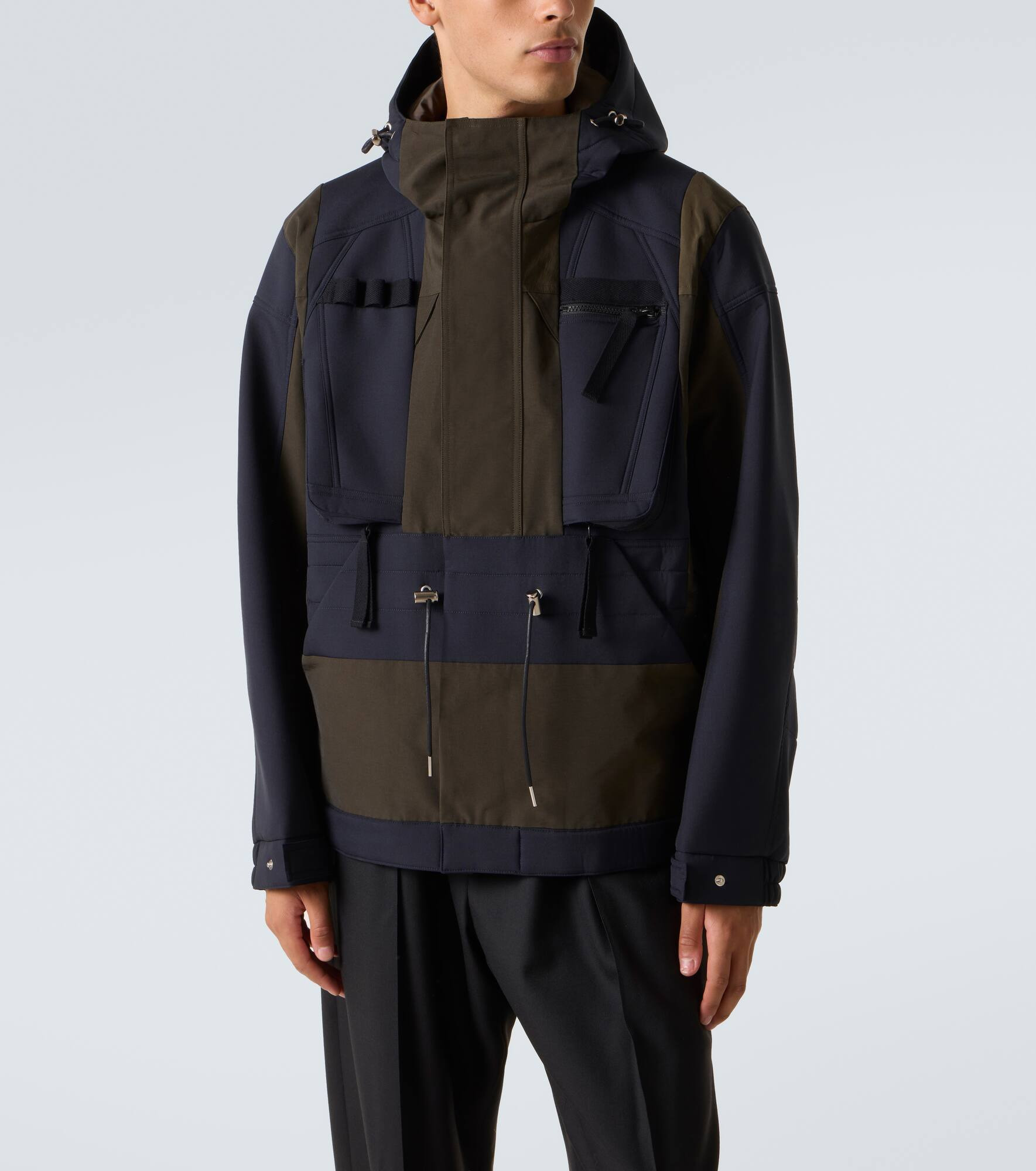 Colorblocked technical jacket - 3