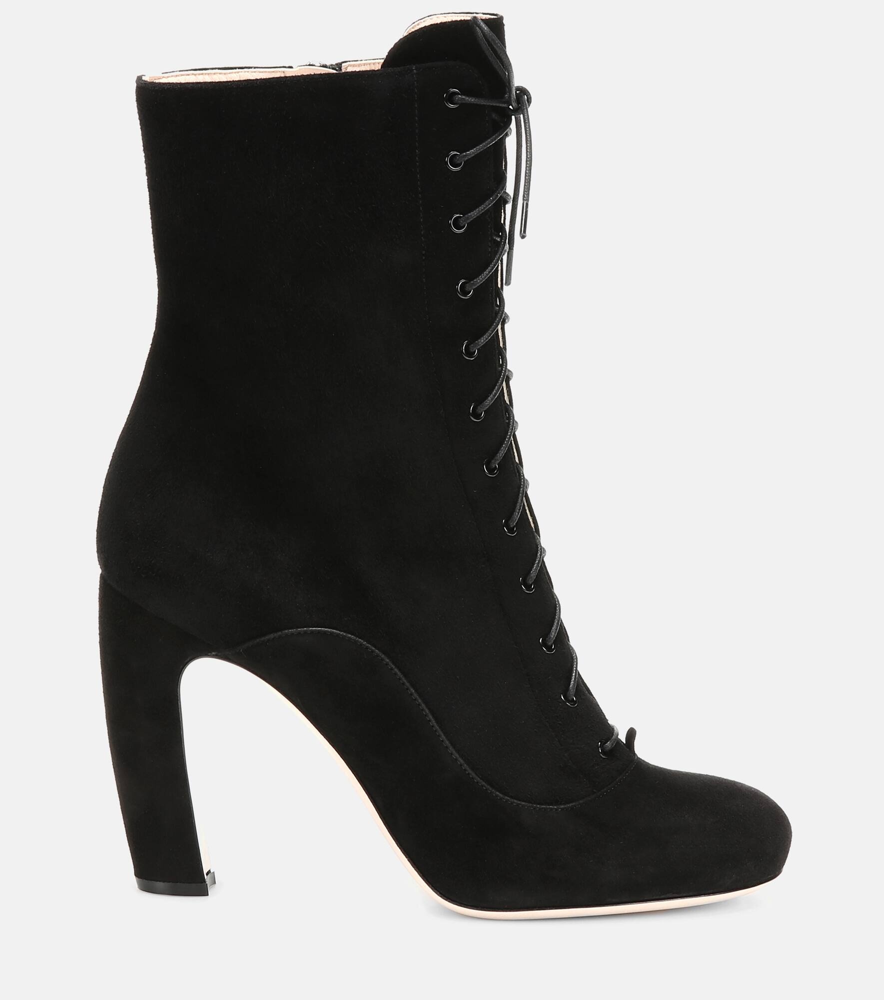 Suede ankle boots - 5