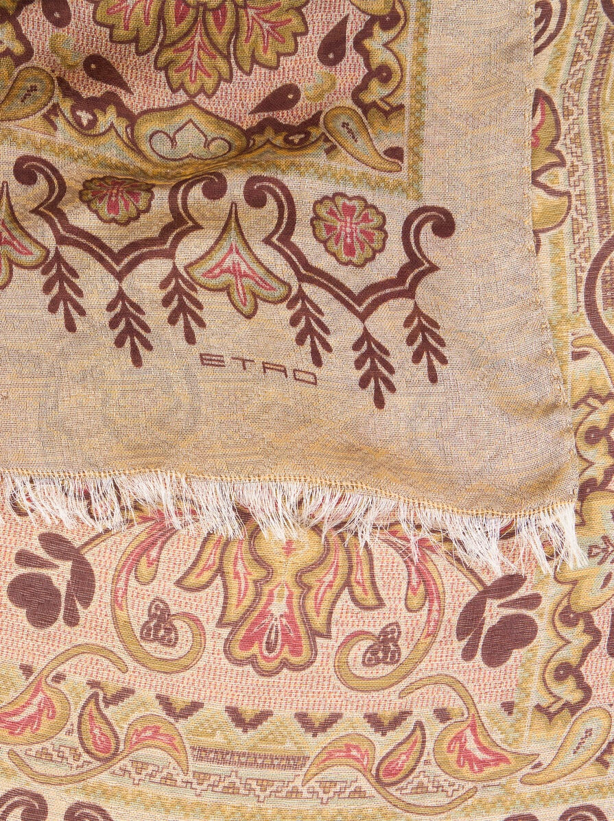 COTTON-BLEND JACQUARD SCARF - 3