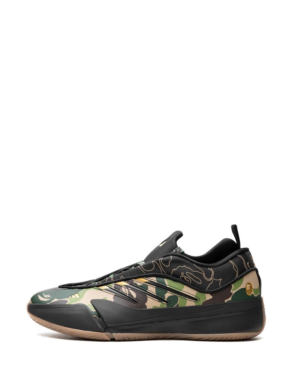 x Bape Dame 9 "Camo" sneakers - 5