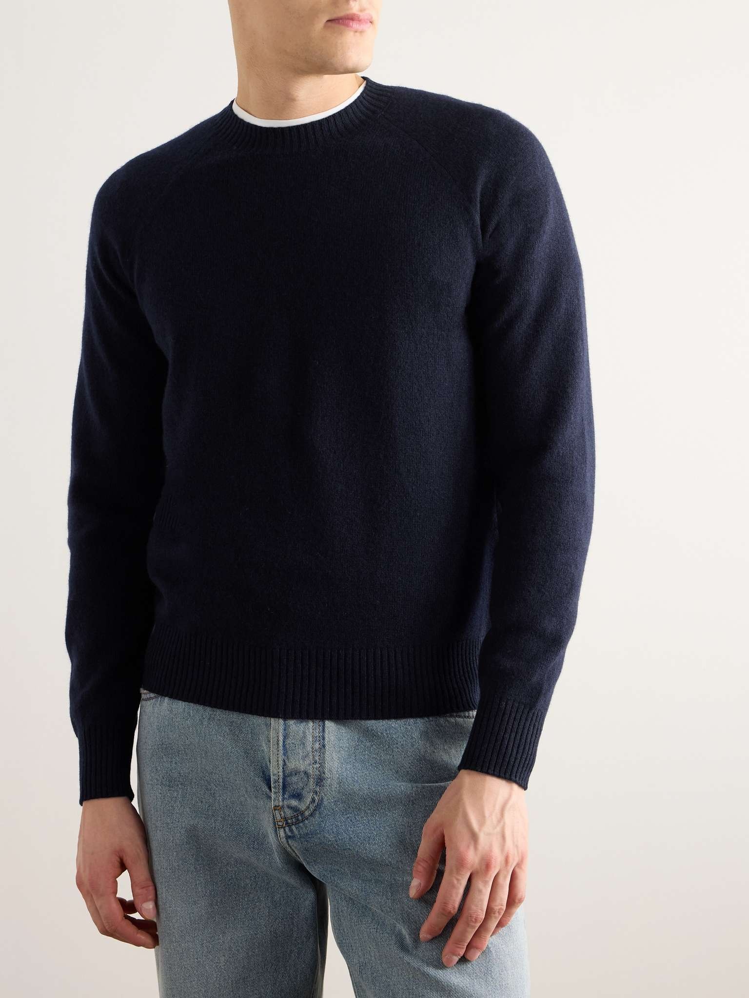 Wool and Cashmere-Blend Sweater - 3