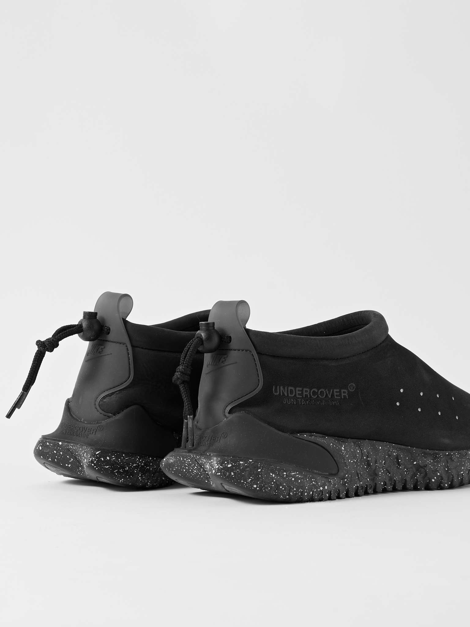 Nike + Undercover Moc Flow SP Rubber-Trimmed Suede Slip-On