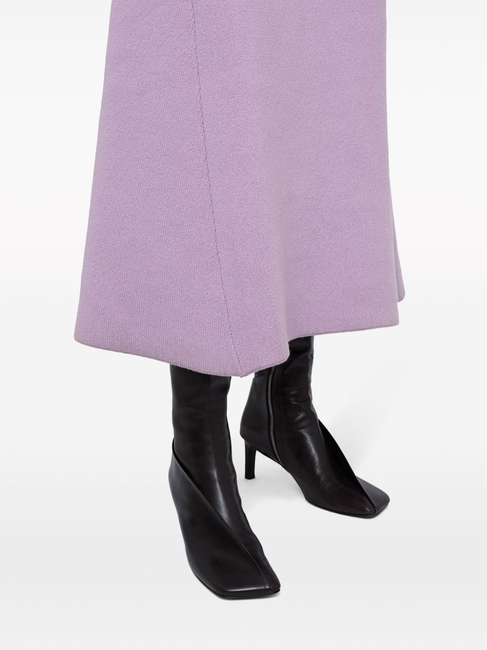 square-toe ankle boots - 7