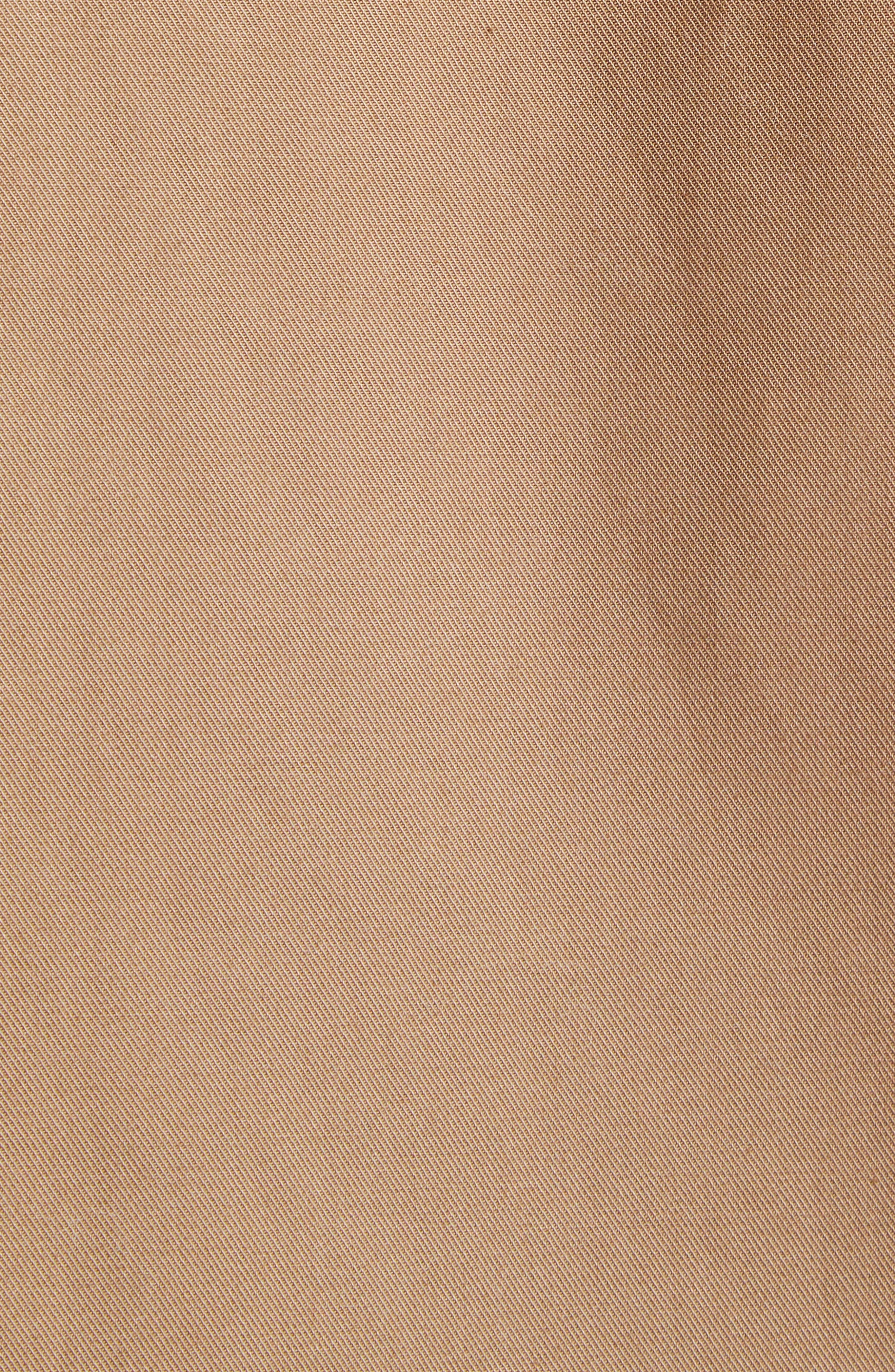 Max Mara Fulcro Water Repellent Cotton Gabardine Cape in Coloniale at Nordstrom - 5