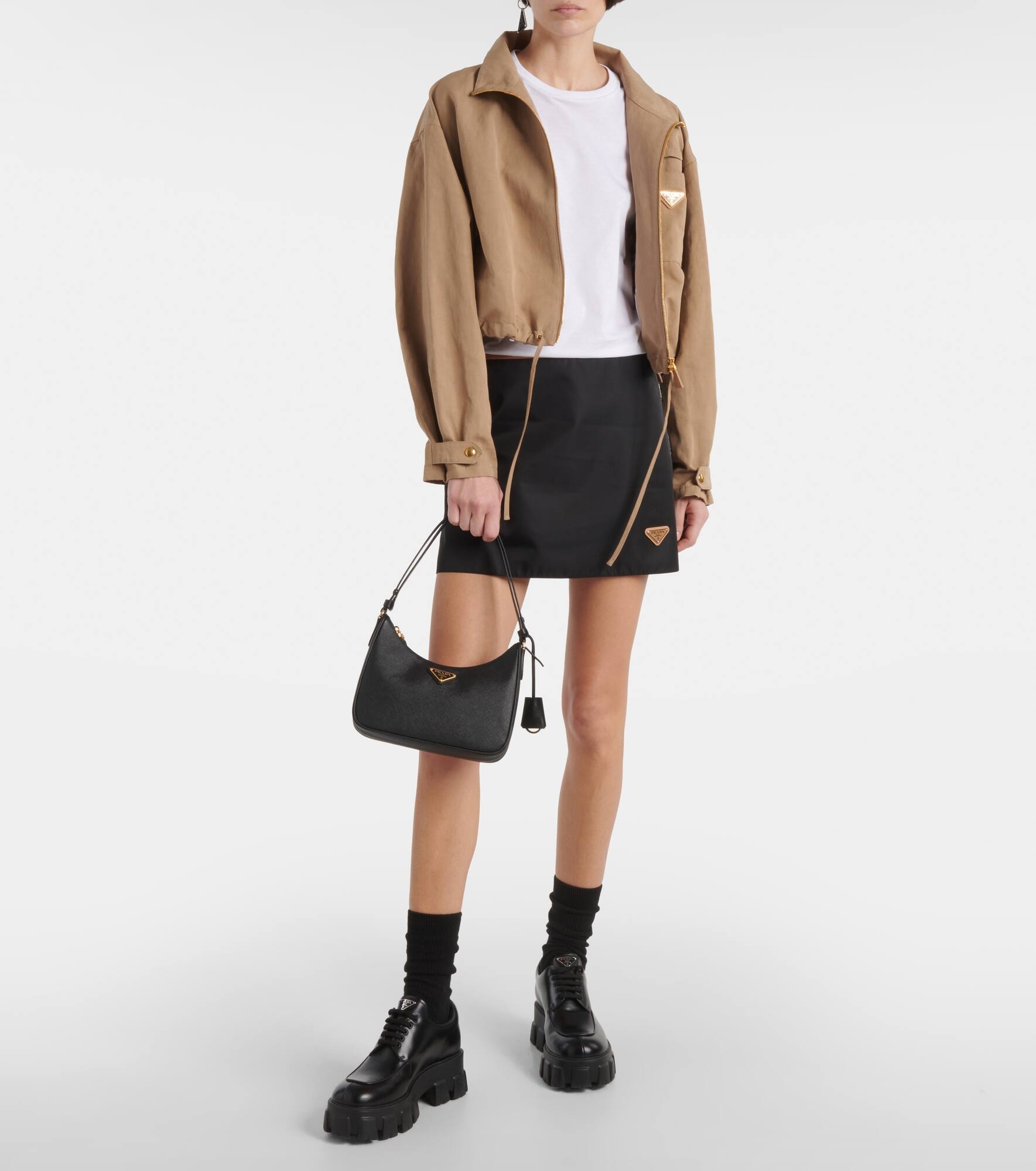 Re-Edition Mini leather shoulder bag - 6