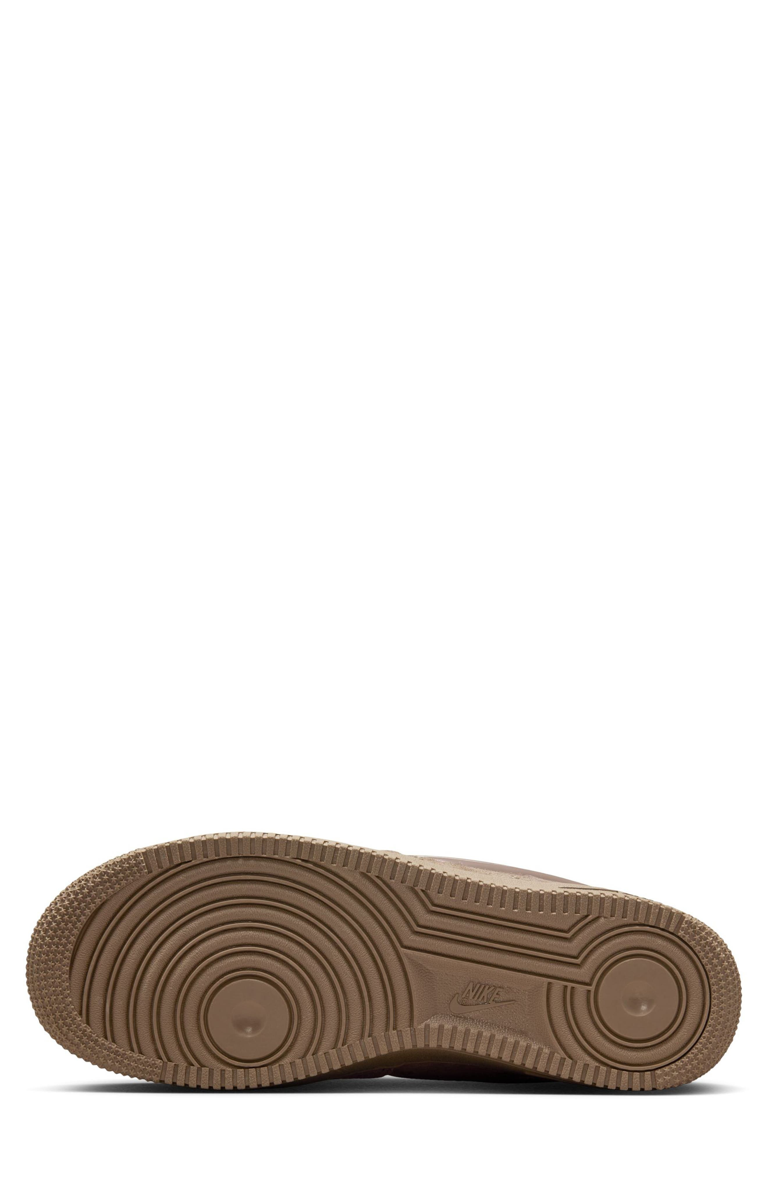 Nike Air Force 1 '07 Basketball Sneaker in Mink Brown/Mink Brown/Black at Nordstrom - 4