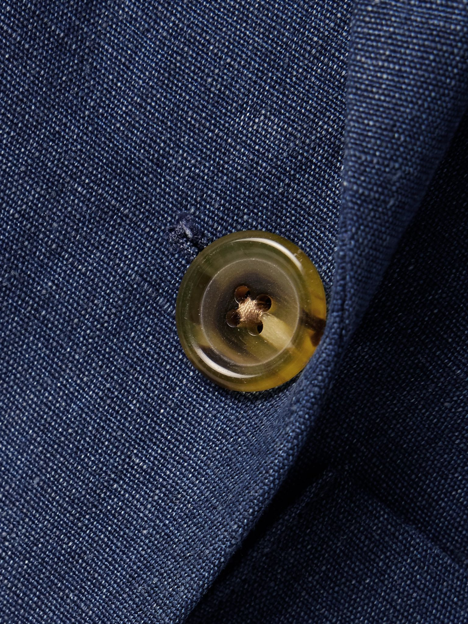+ Argent Chelsea double-breasted linen blazer Blue - 5
