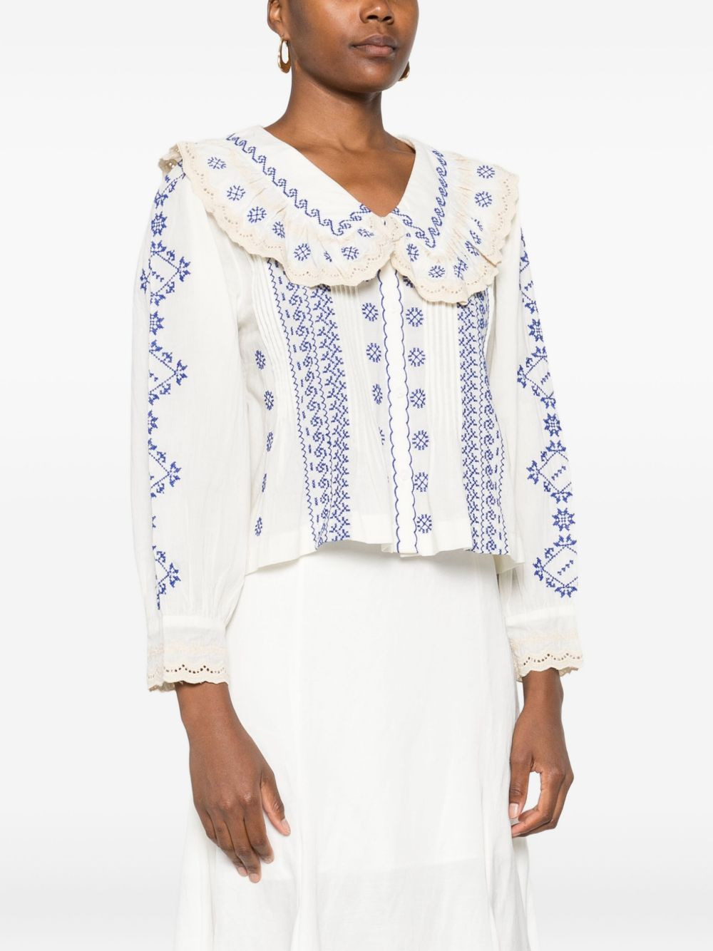 Percy embroidered blouse - 3