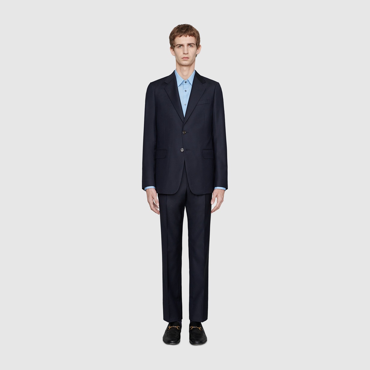 Straight fit wool suit - 3