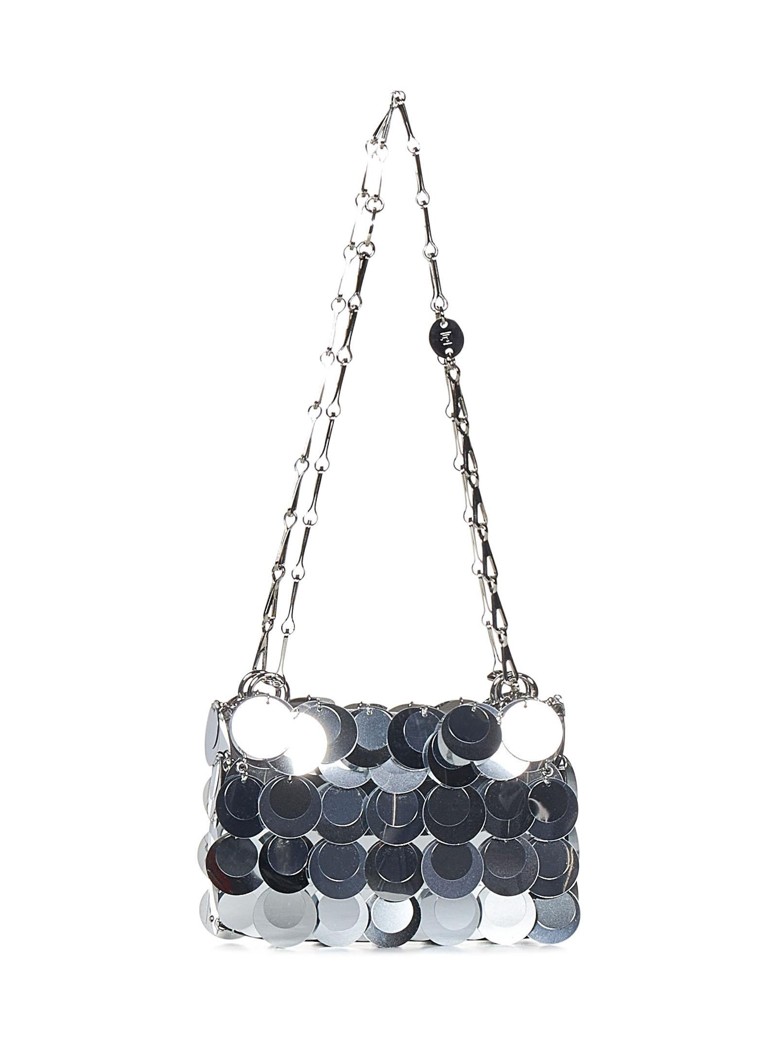 BORSA A SPALLA MINI SPARKLE PACO RABANNE - 3