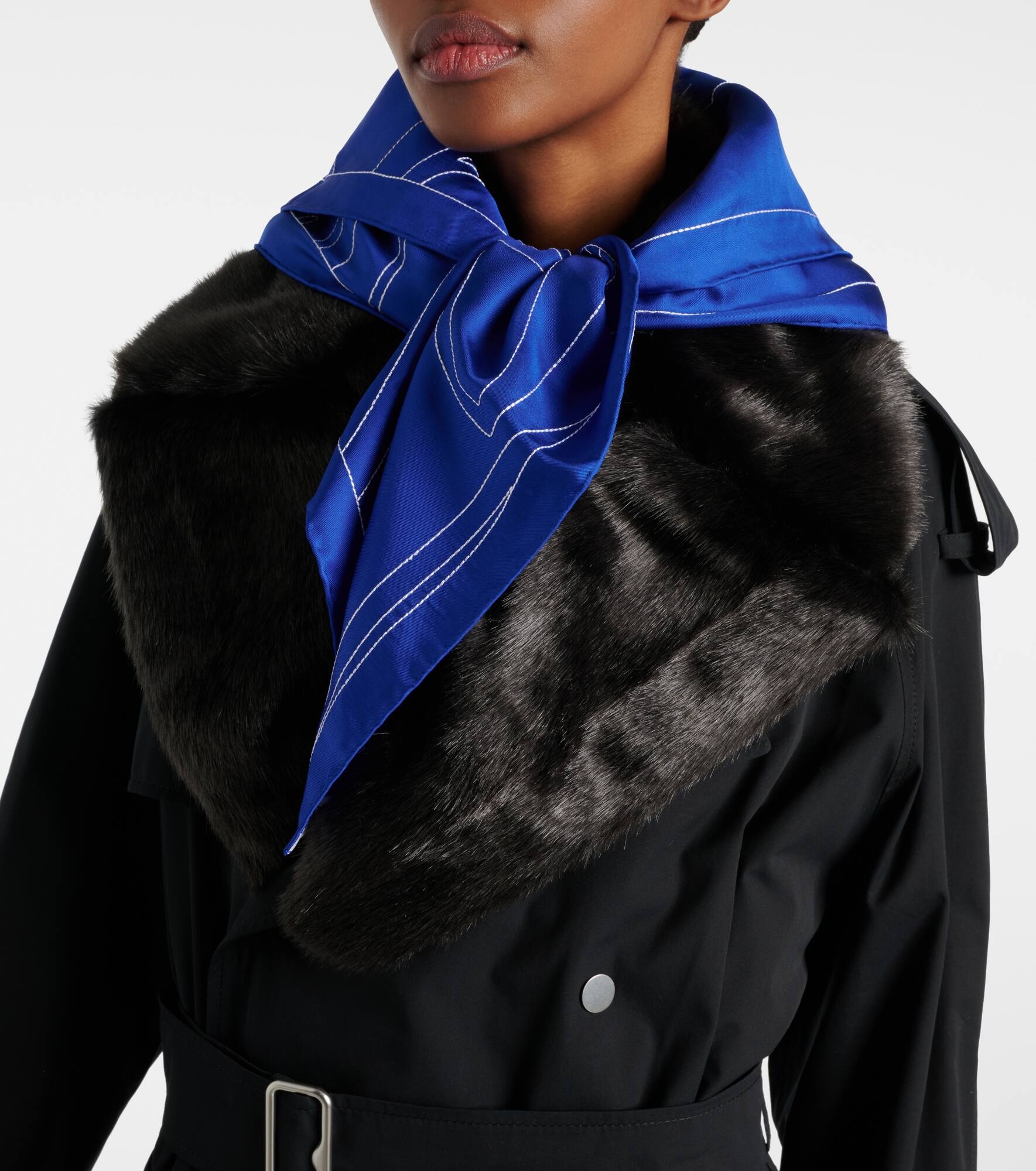 EKD silk scarf - 2