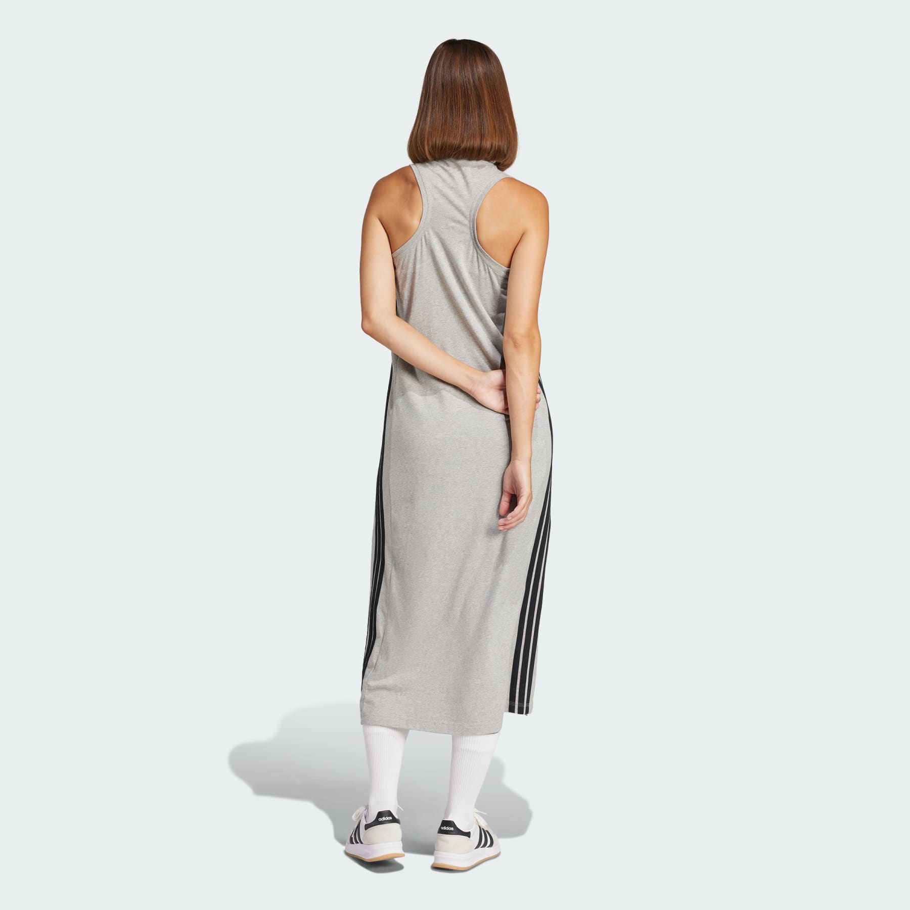 Essentials 3-Stripes Long Racerback Dress - 3