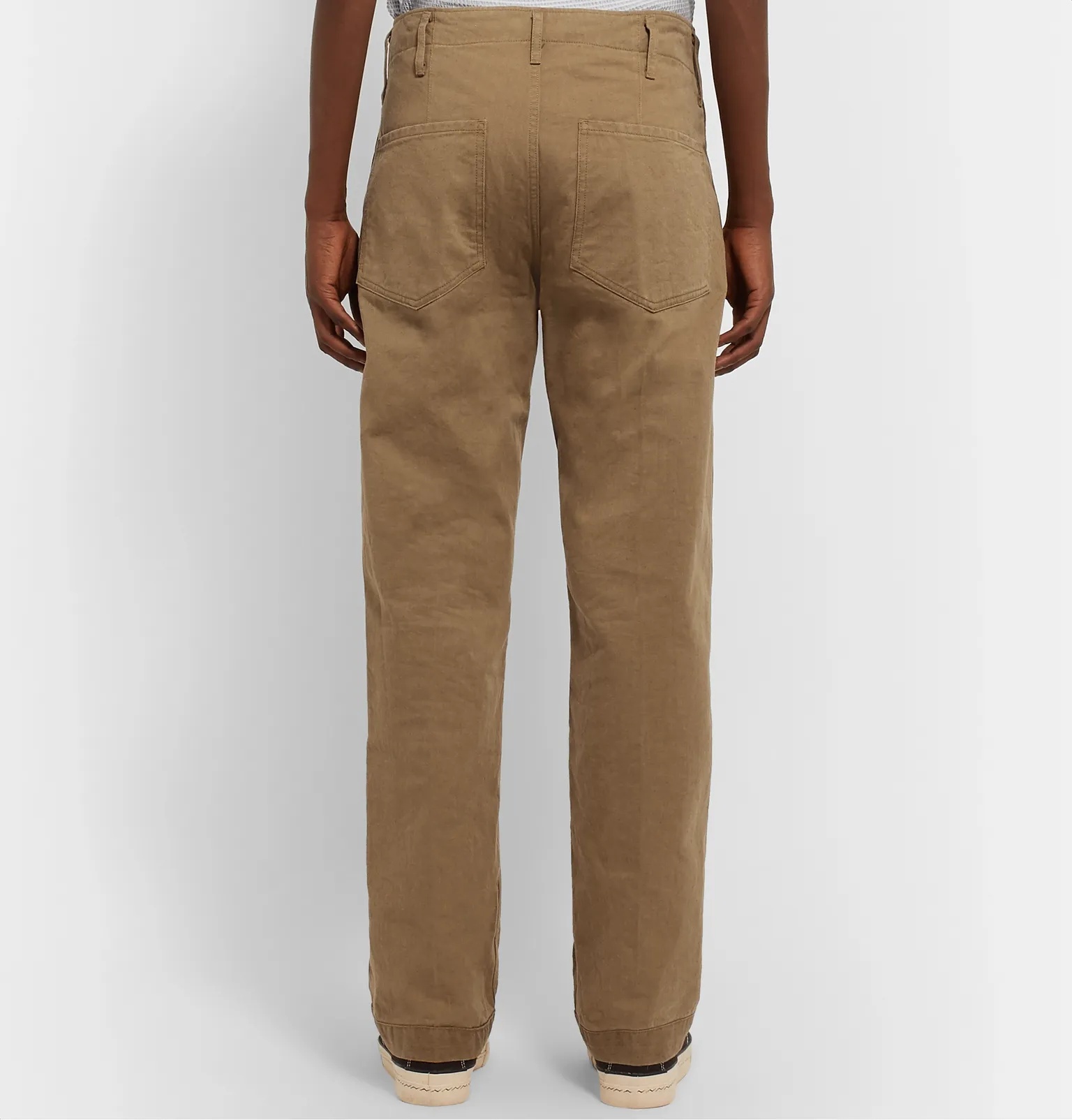 Trade Wind Cotton and Linen-Blend Trousers - 5