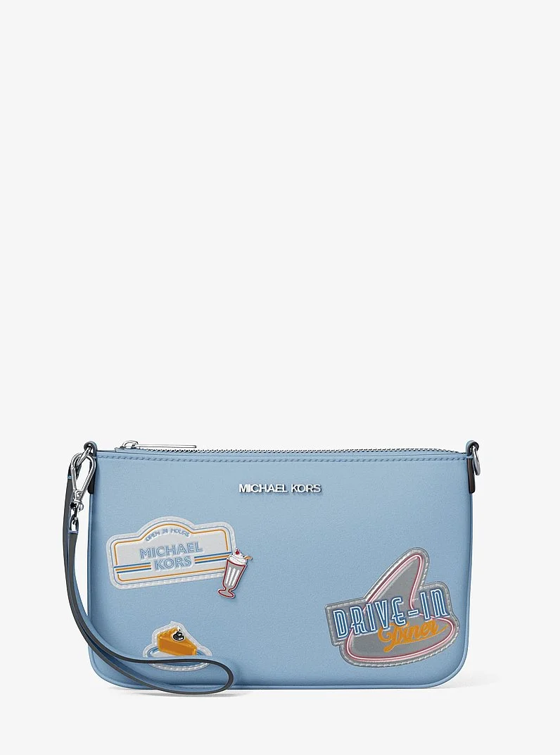 Jet Set Embellished Convertible Wristlet - 1