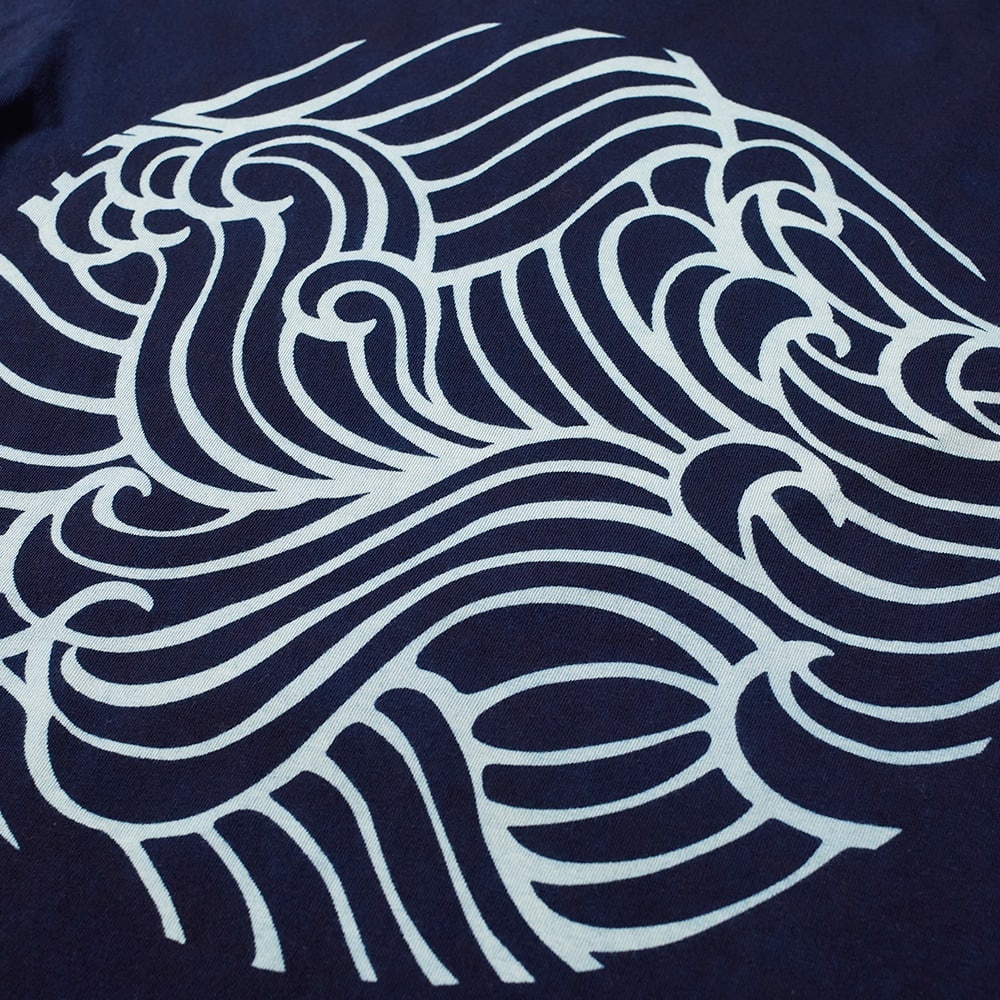 Blue Blue Japan Wave Pattern Tee - END. Exclusive - 2