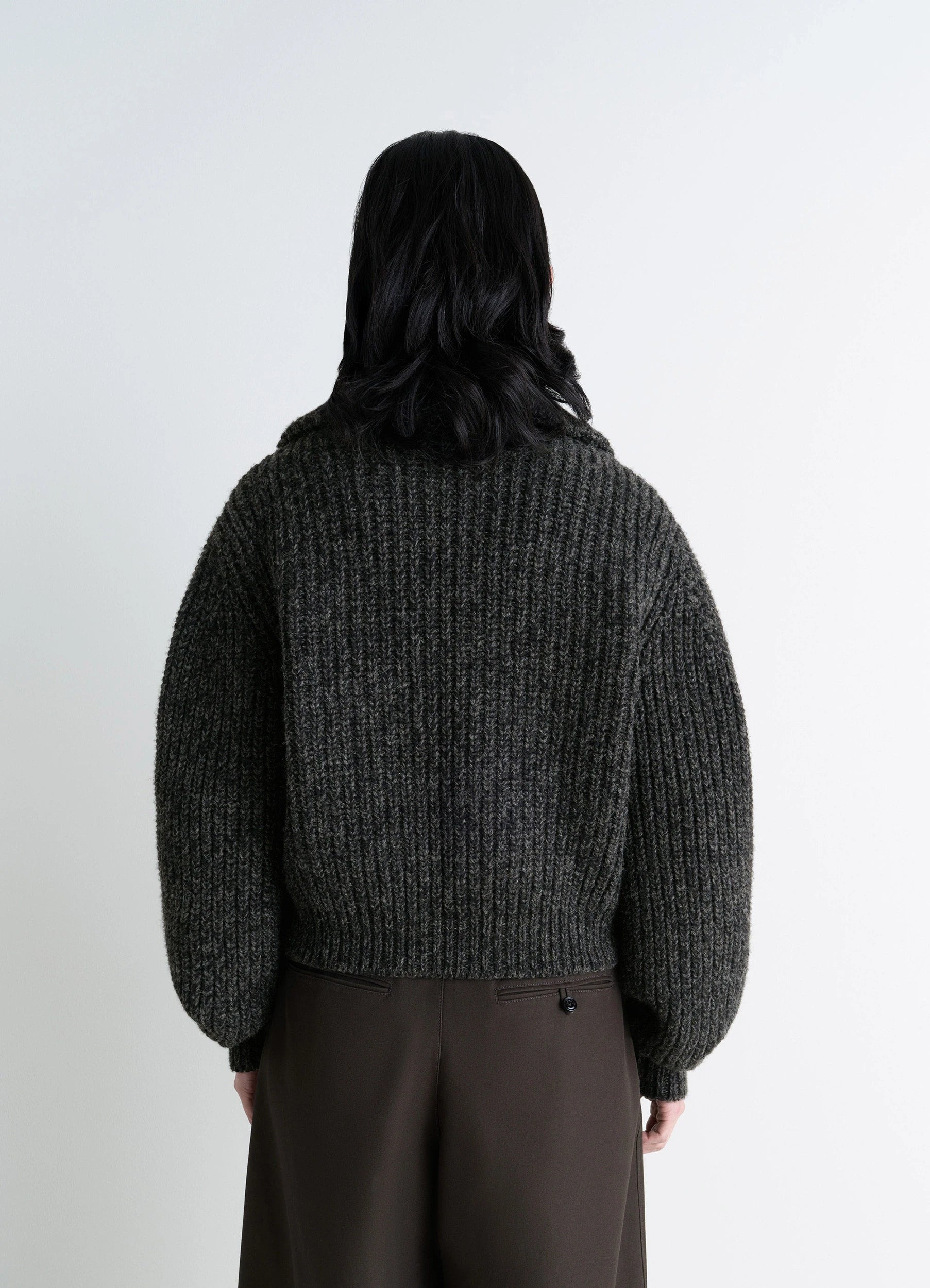 ZIPPED CARDIGAN - 6