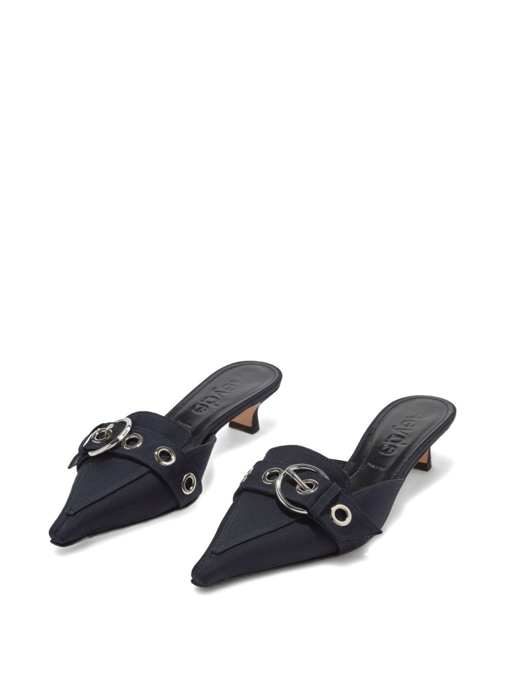 35mm Danielle decorative-buckle mules - 2