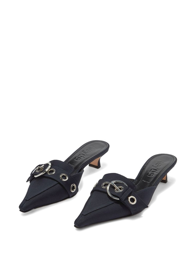 Aeyde 35mm Danielle decorative-buckle mules outlook