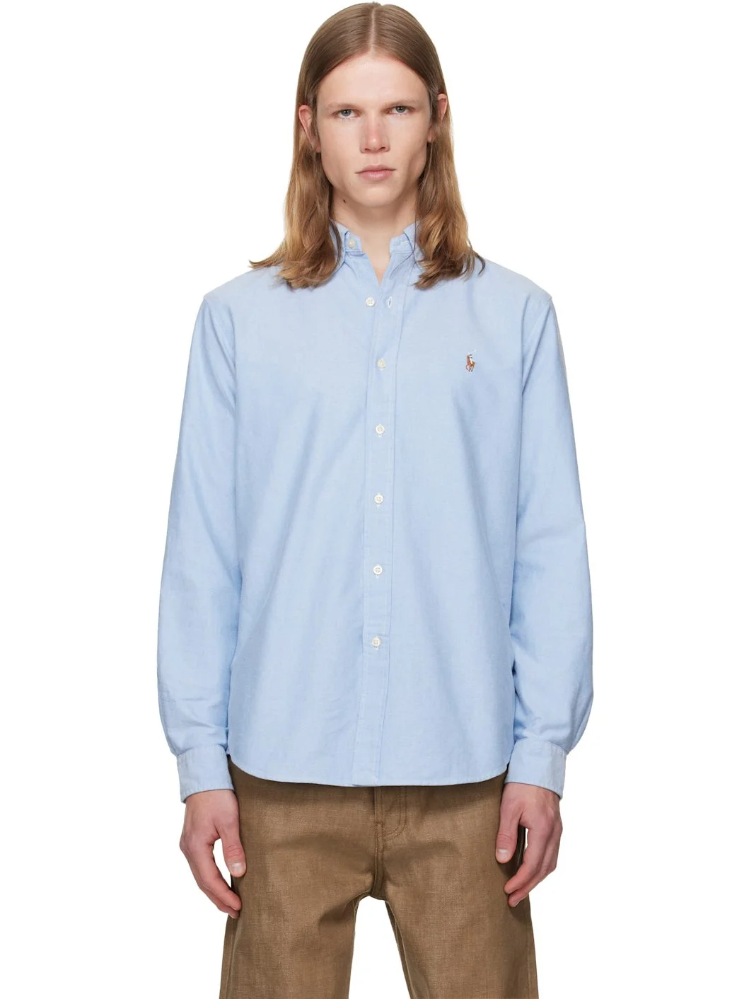 Blue 'The Iconic Oxford' Shirt - 1