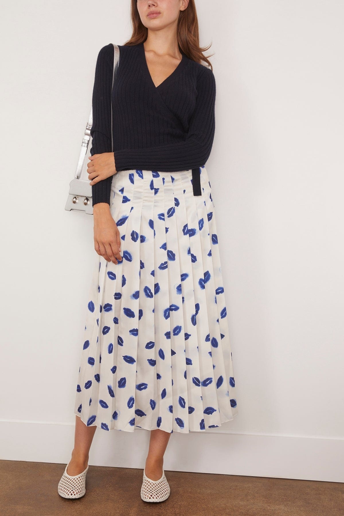Monti Skirt in Berry Blue Kisses - 2